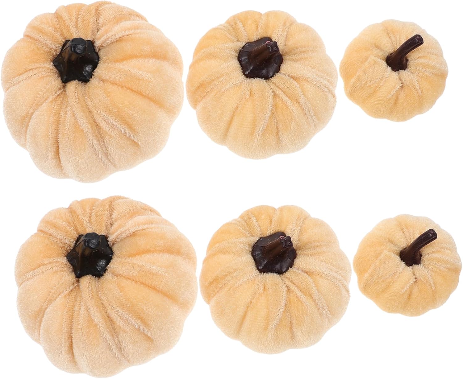 DIY Halloween Decorations 6 Pack Fake Pumpkins Party Centerpiece