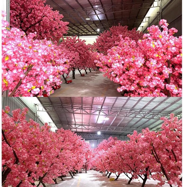 Artificial Pink Cherry Blossom Tree 1m x 08m