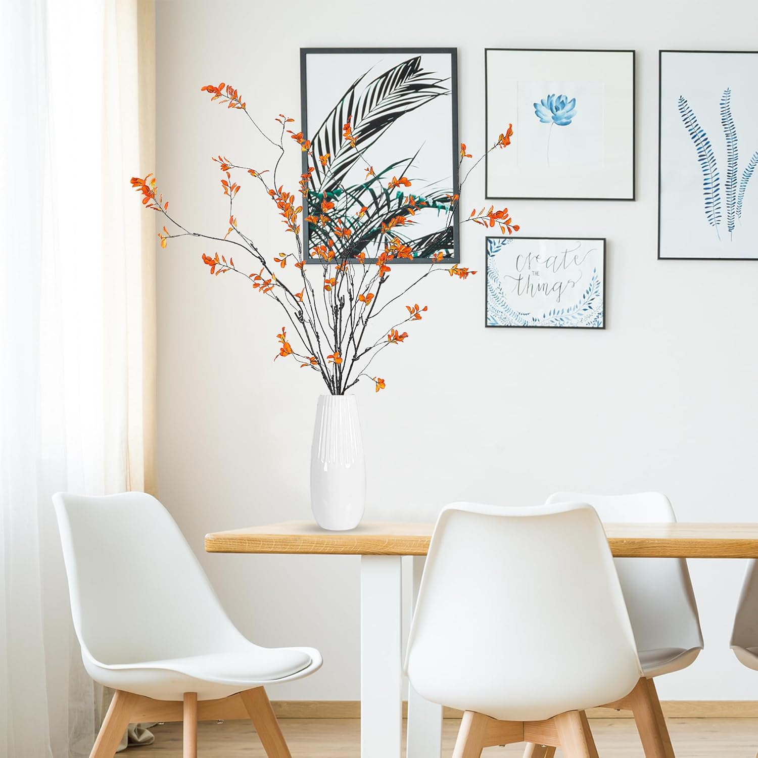 Sggvecsy 472 Artificial Ficus Branches for Fall Decor