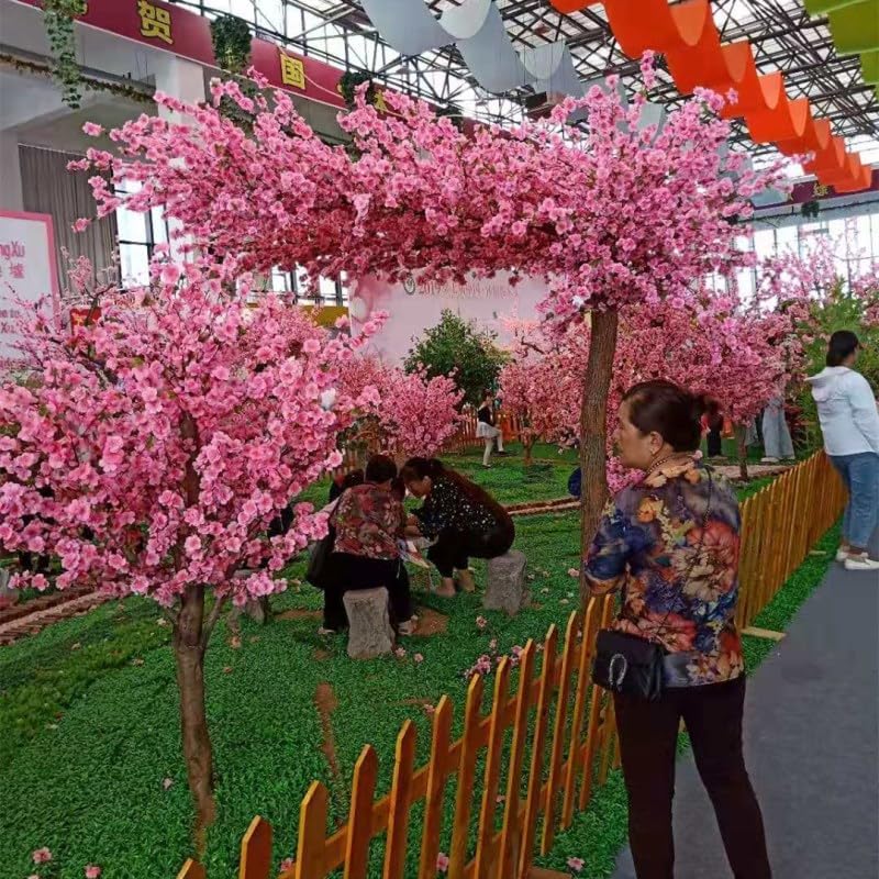Large Pink Cherry Blossom Artificial Flower Tree 1m x 08m