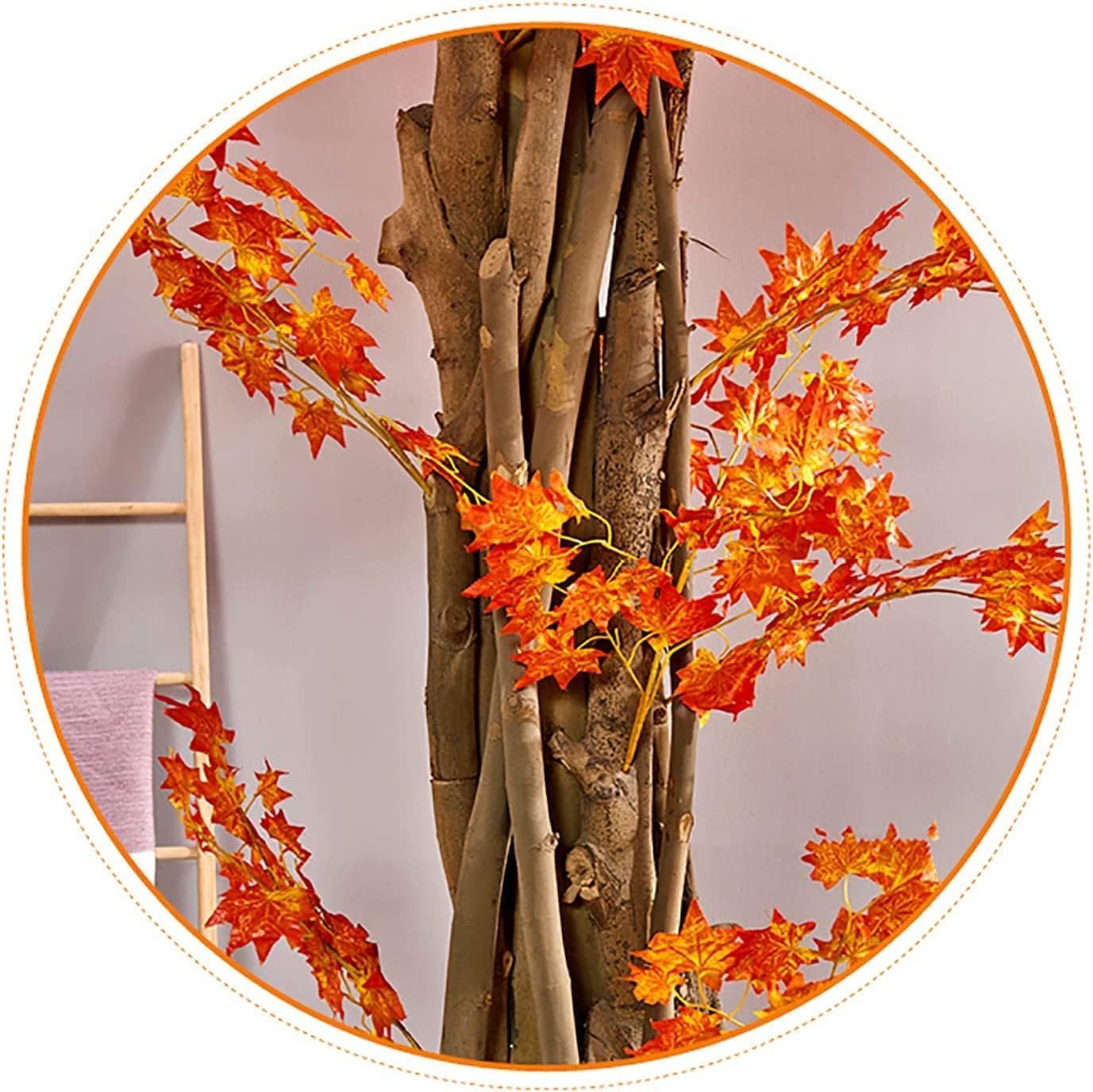 Outdoor Indoor Artificial Red Maple Tree 1x06m