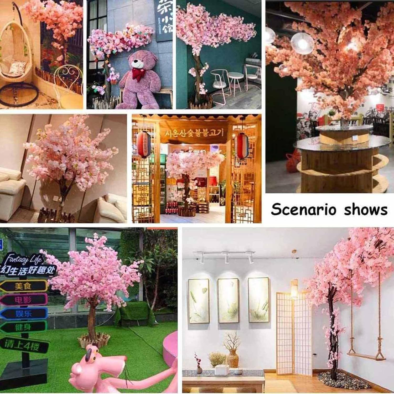 Japanese Cherry Blossom Artificial Tree 4x45m