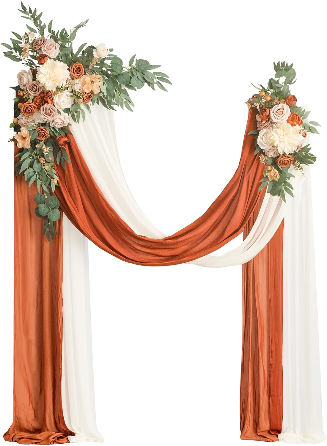 Lings Moment Fall Wedding Arch Flowers Kit Pack of 4