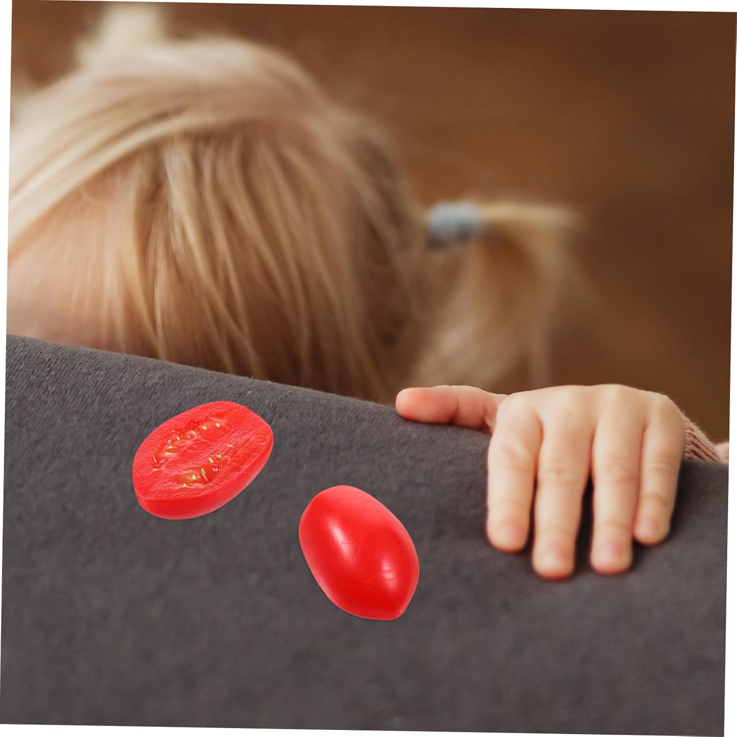 Cabilock Artificial Half Cherry Tomato Models for Decor