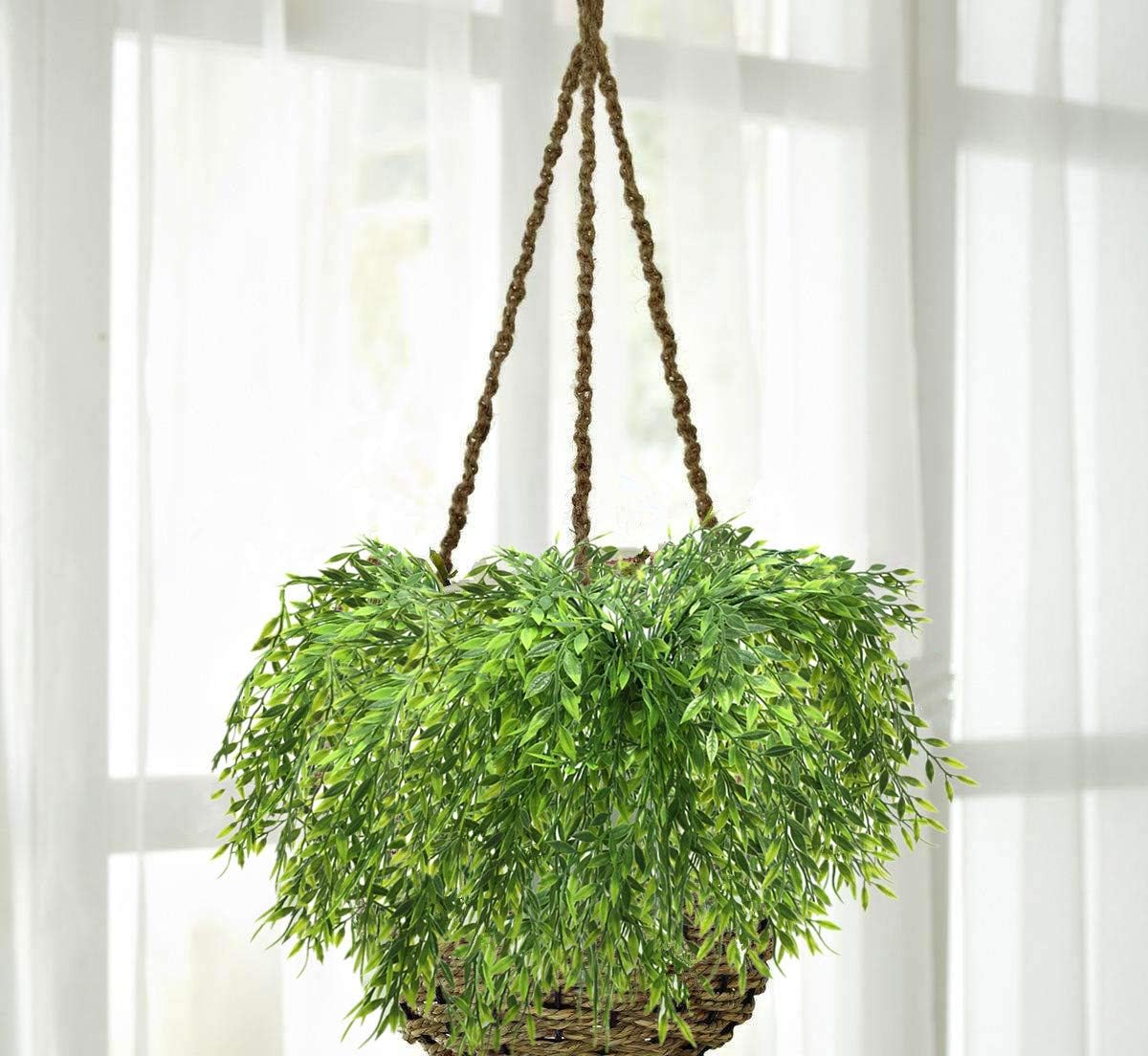 CATTREE Artificial Weeping Willow Garland 8 Pcs UV Resistant
