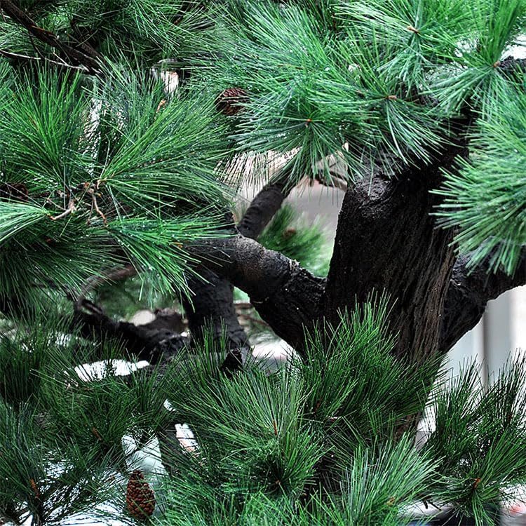 QIUPAI Decorative Pine Tree 1mx08m Artificial Tree