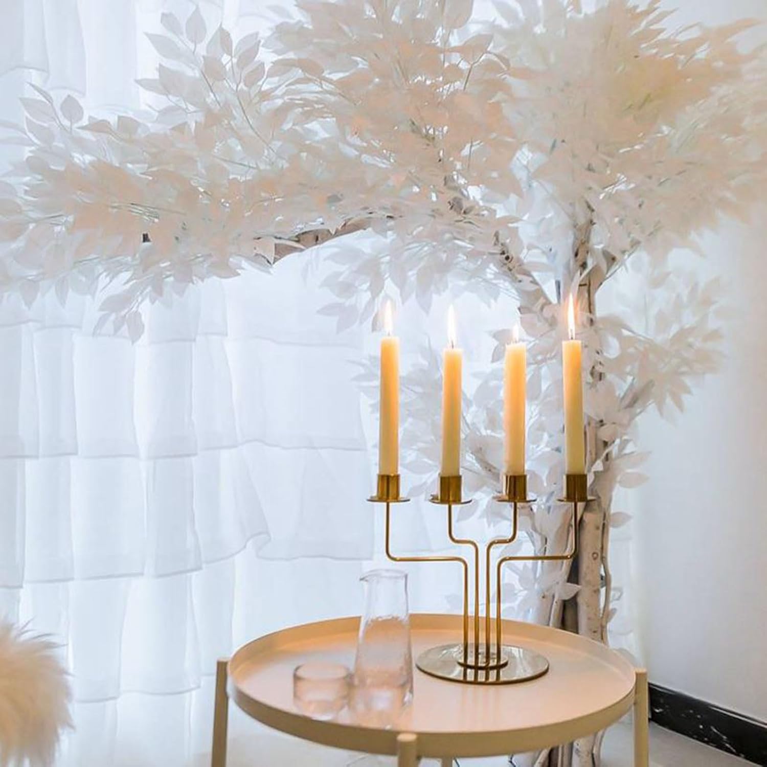 Realistic White Artificial Banyan Tree 1x08m