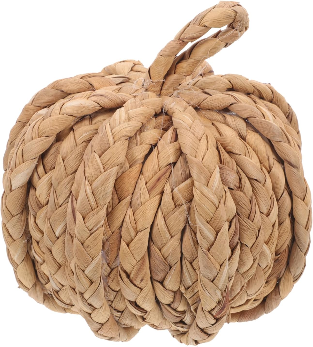 EXCEART Straw Woven Pumpkin Decor for Halloween and Christmas