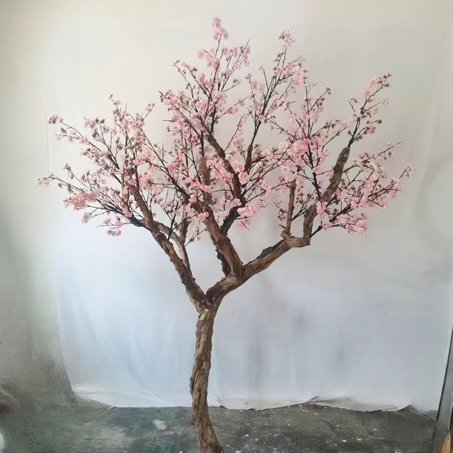 QIUPAI Long of Plum Artificial Flower Tree 1x08m
