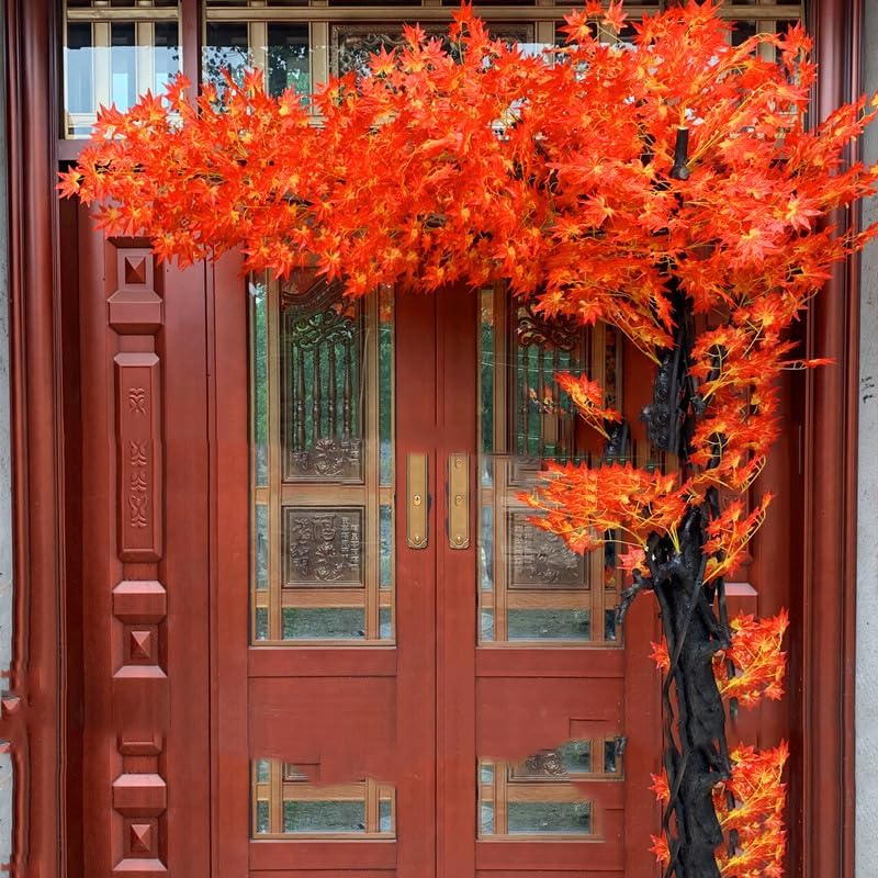 Large Artificial Maple Tree with Faux Silk Leaves