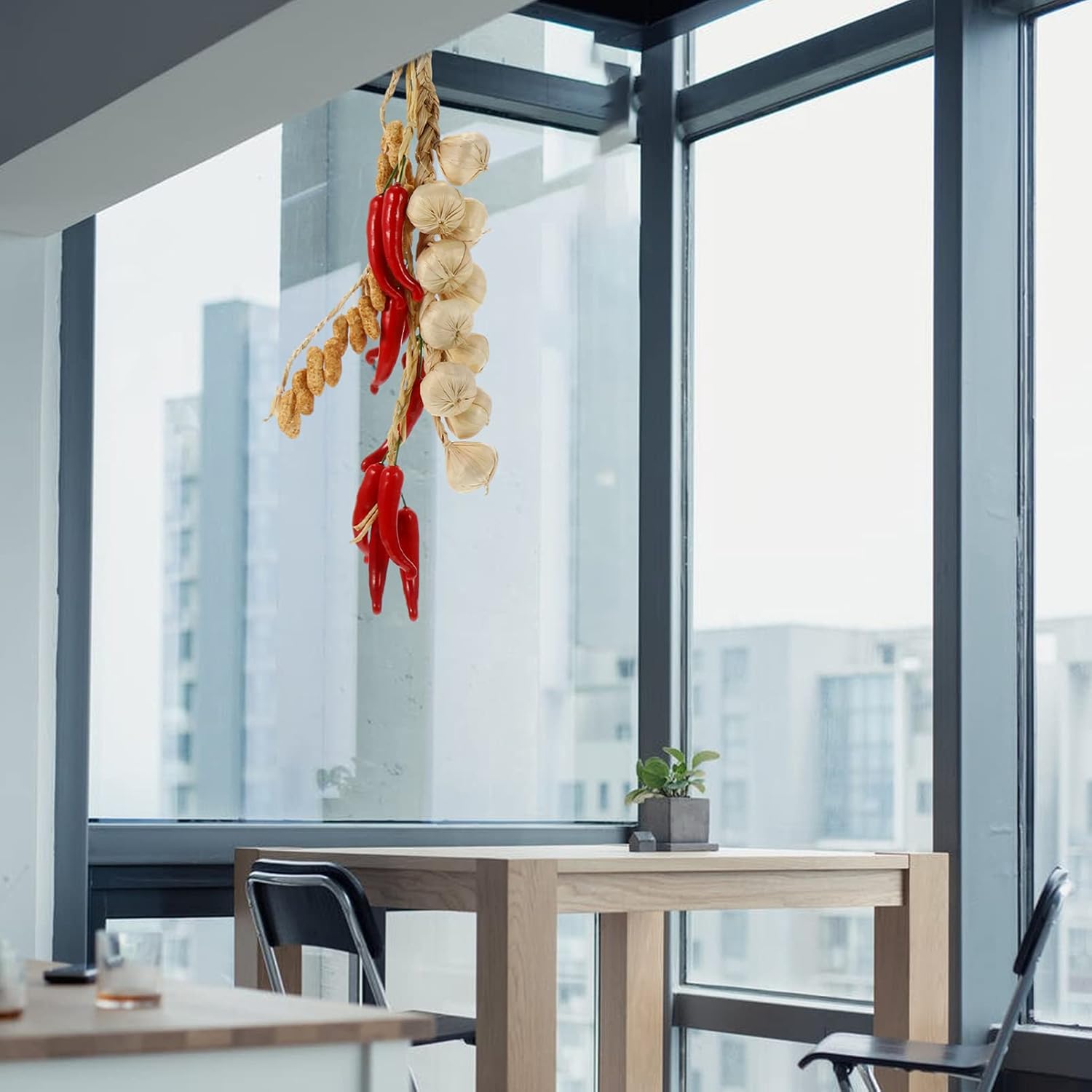 BESPORTBLE Artificial Vegetable Hanging Decor Set of 3