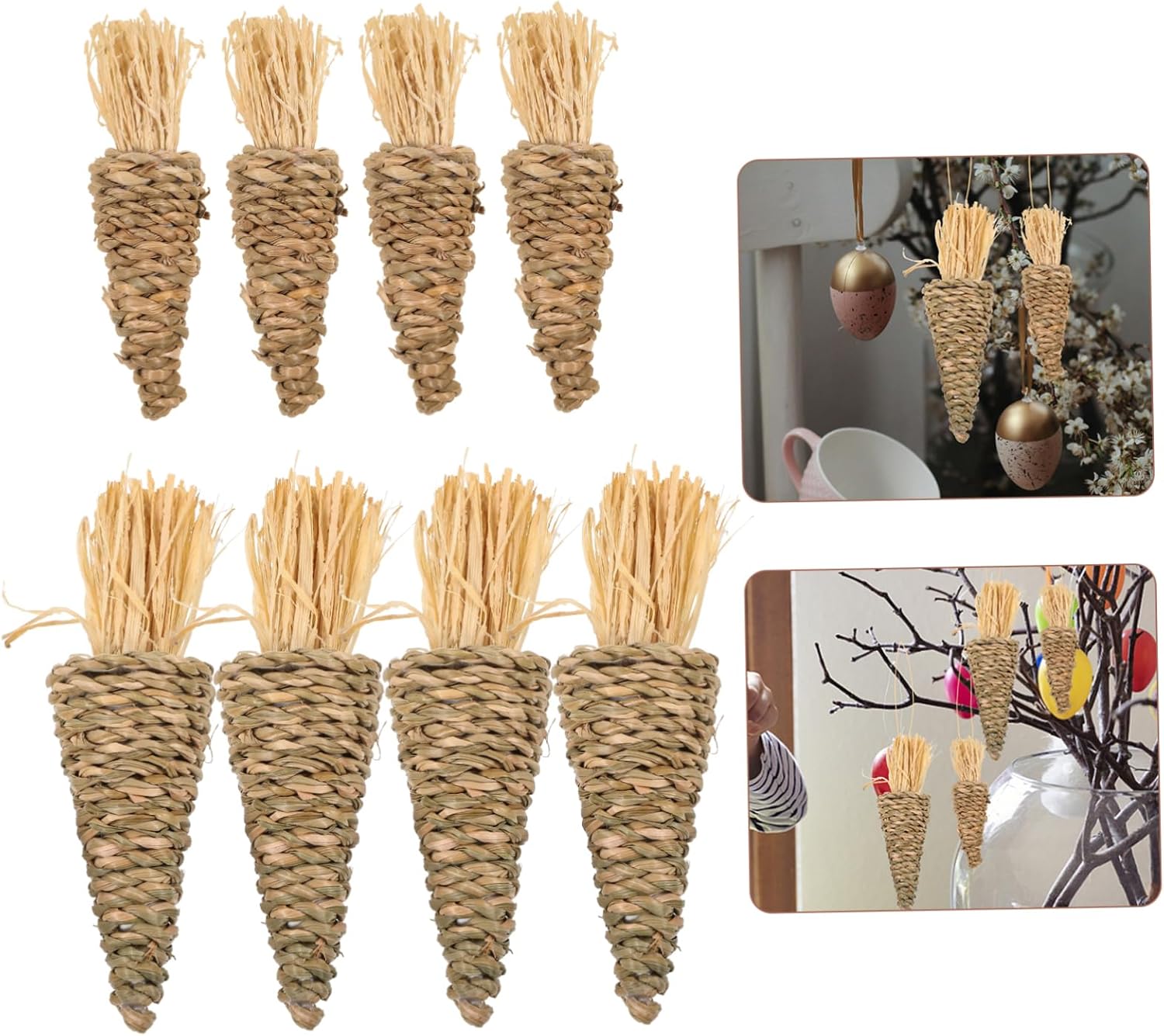 Large Carrot Decor Easter Hanging Ornament