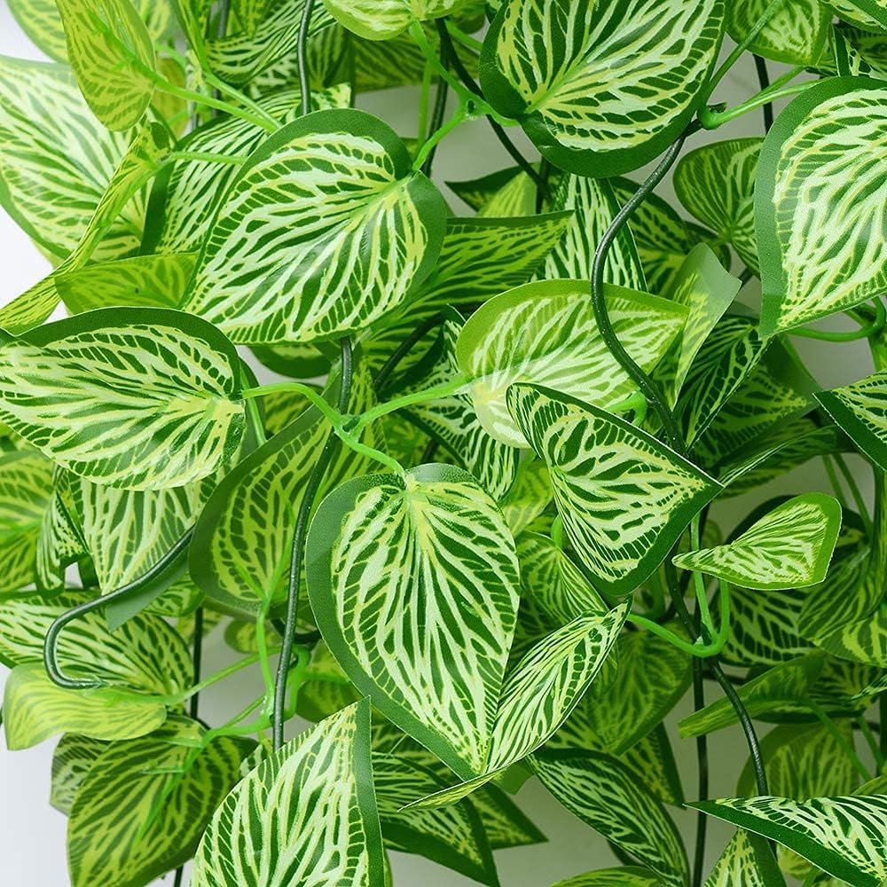 UV Resistant Artificial Hanging Plants 2pcs
