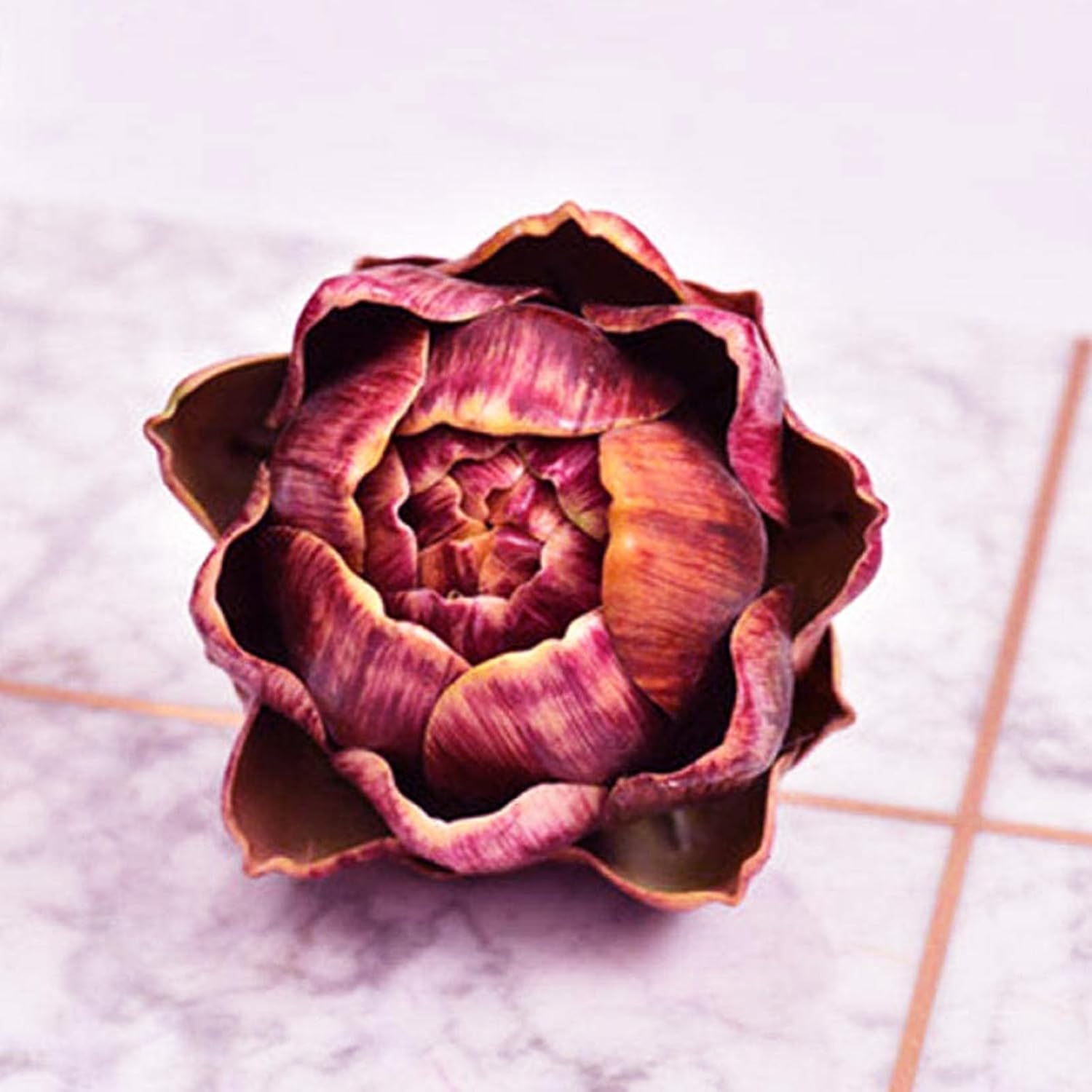 Realistic Artificial Artichoke Purple Small 6pcs