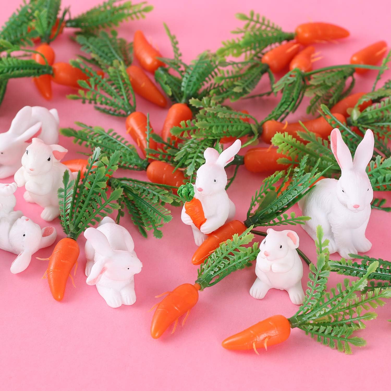 Mini Easter Carrots - 100PCS Artificial Decorations