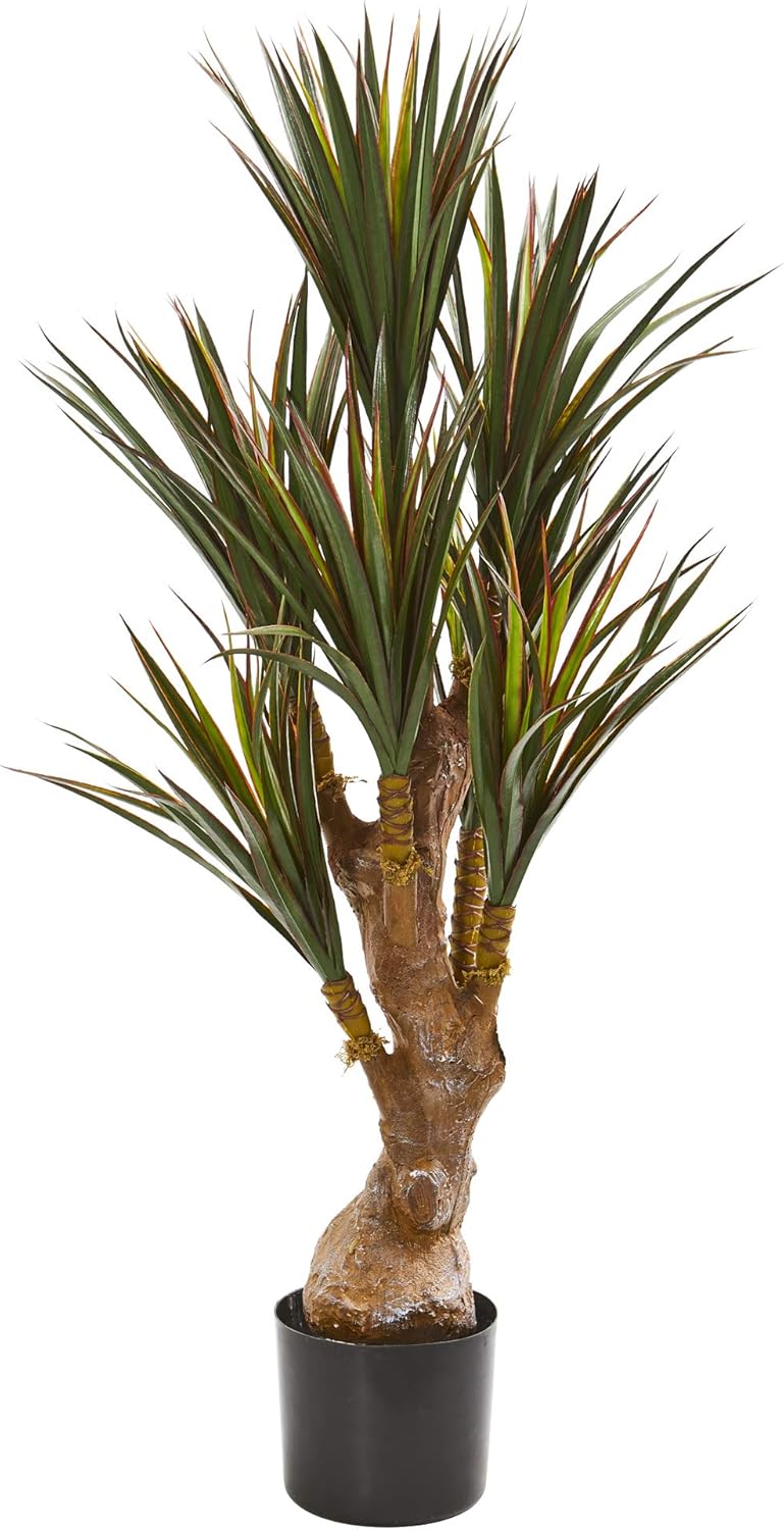 Nearly Natural 46in Yucca Artificial Tree UV Resistant