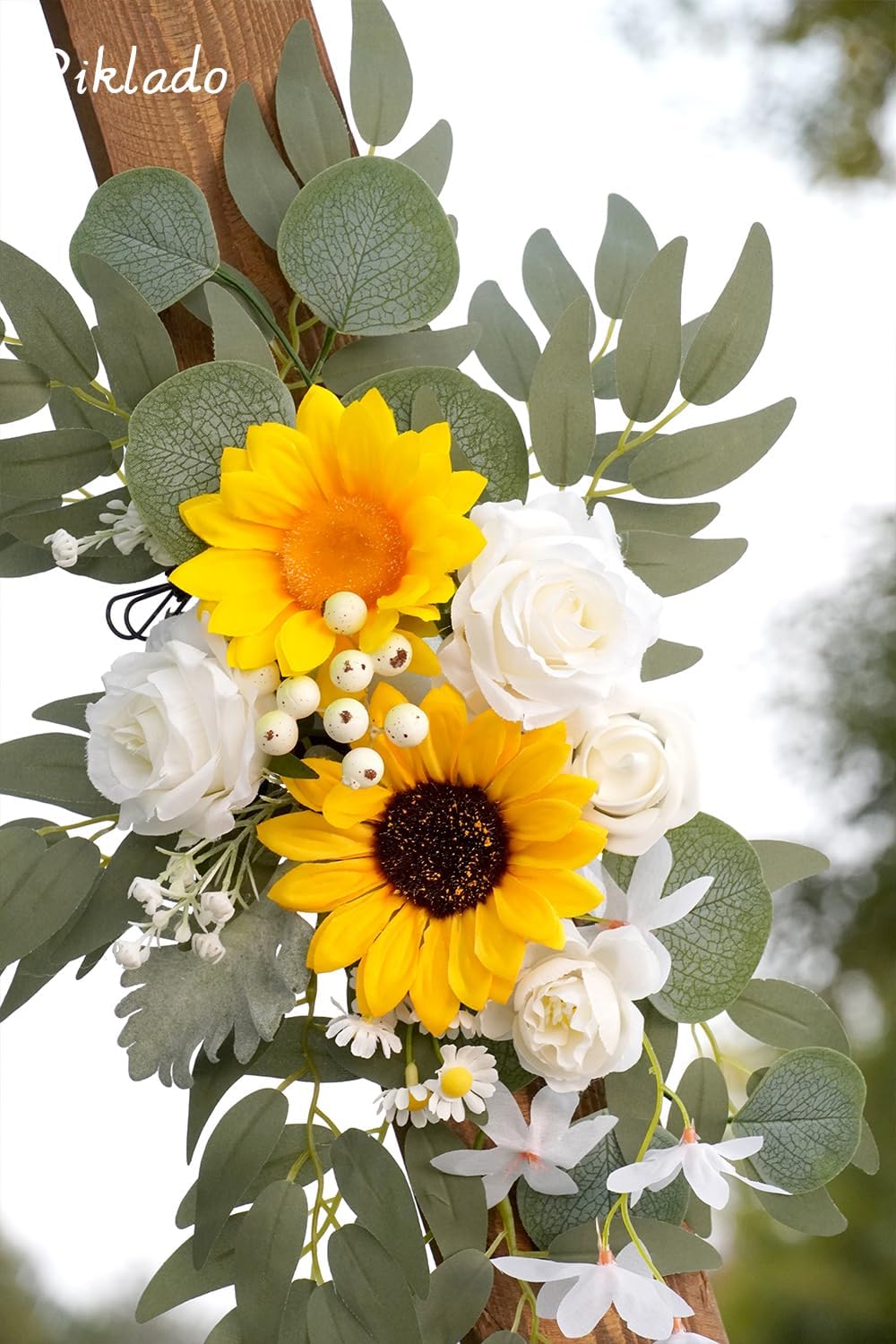 Faux Flower Swag Set of 2 for Wedding Welcome Signs