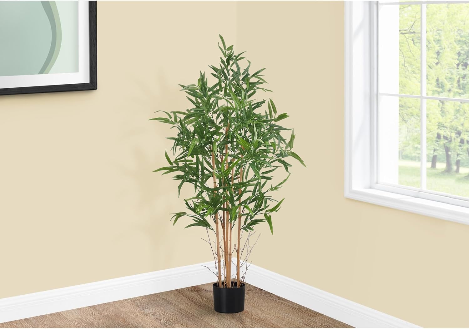 Monarch Specialties 50 Inch Artificial Bamboo Tree