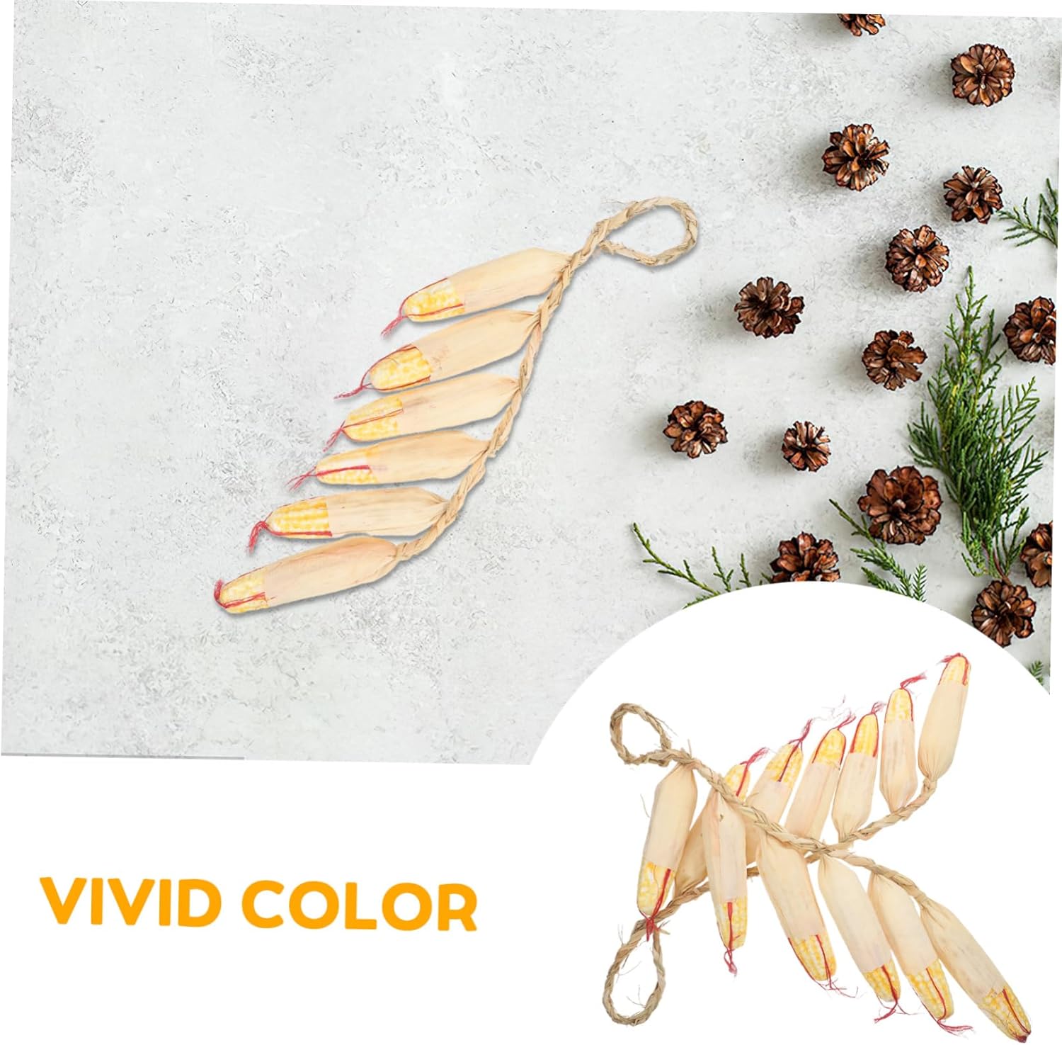 Cabilock Realistic Artificial Corn Hanging Decor
