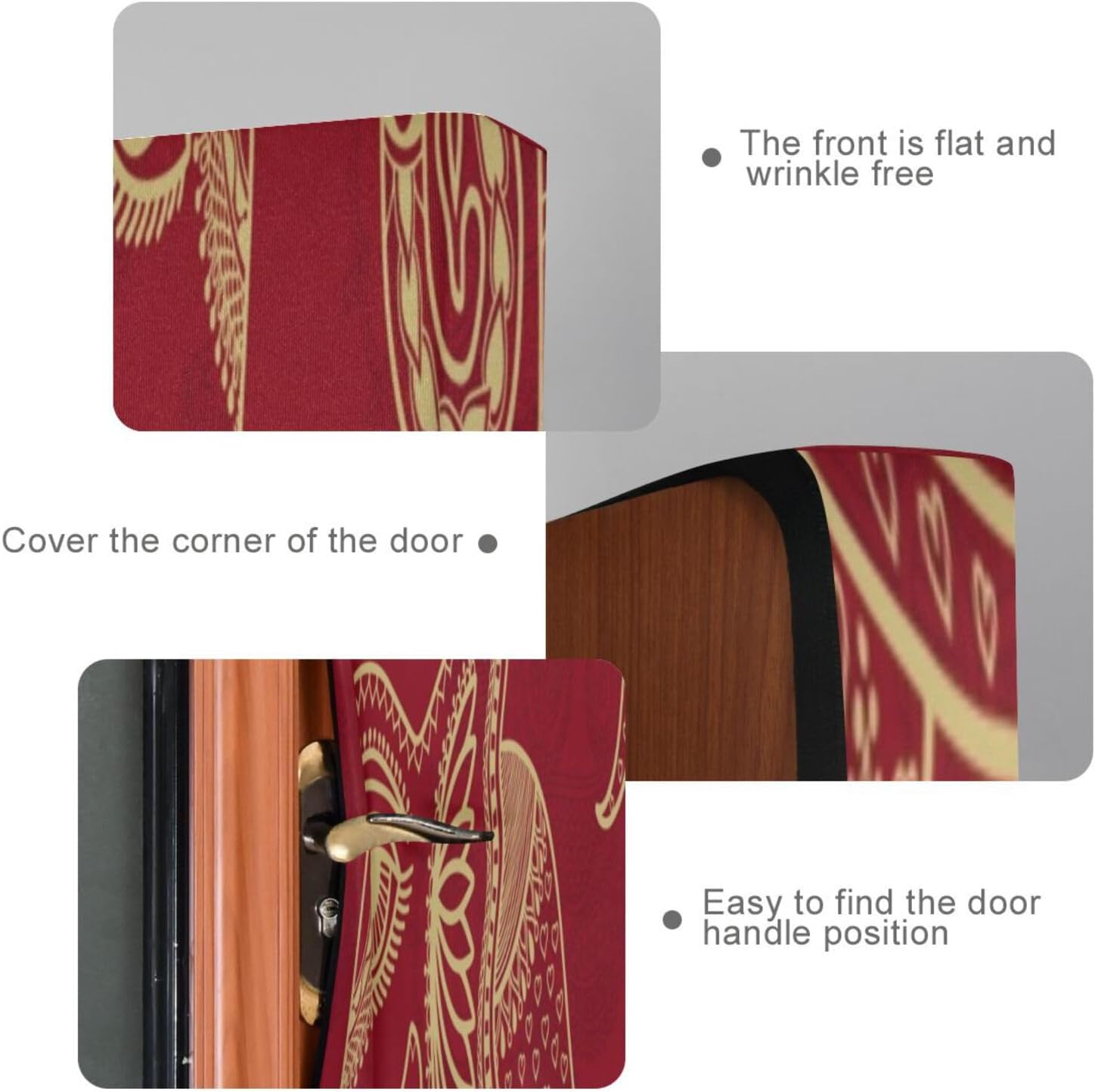 Susiyo Golden Little Elephant Halloween Door Cover