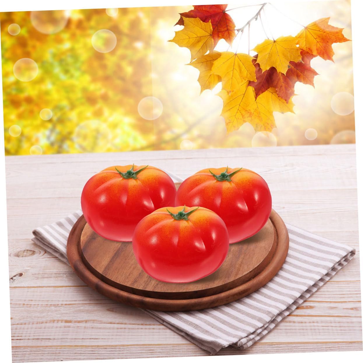 10pcs High Simulation Artificial Tomato Models for Decor