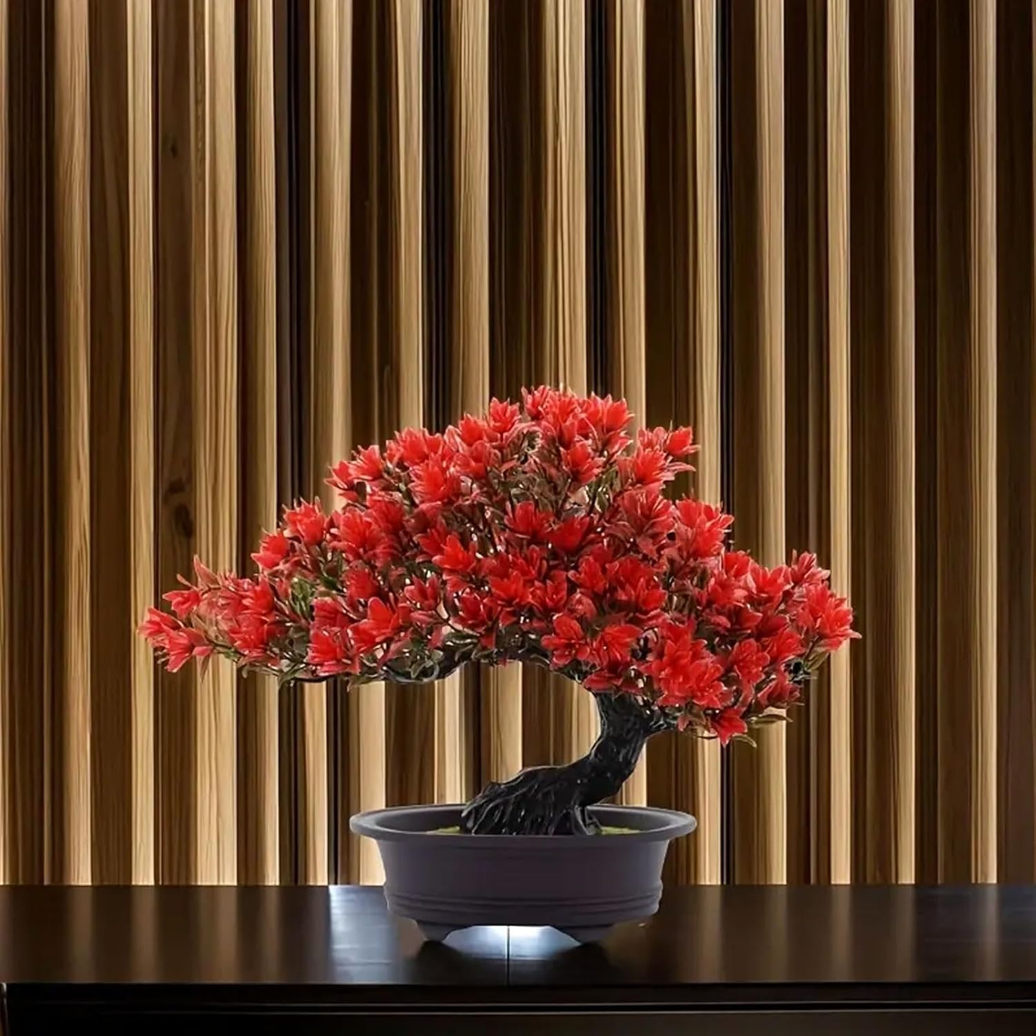 AzureLeap Artificial Bonsai Tree Red 95 Inch