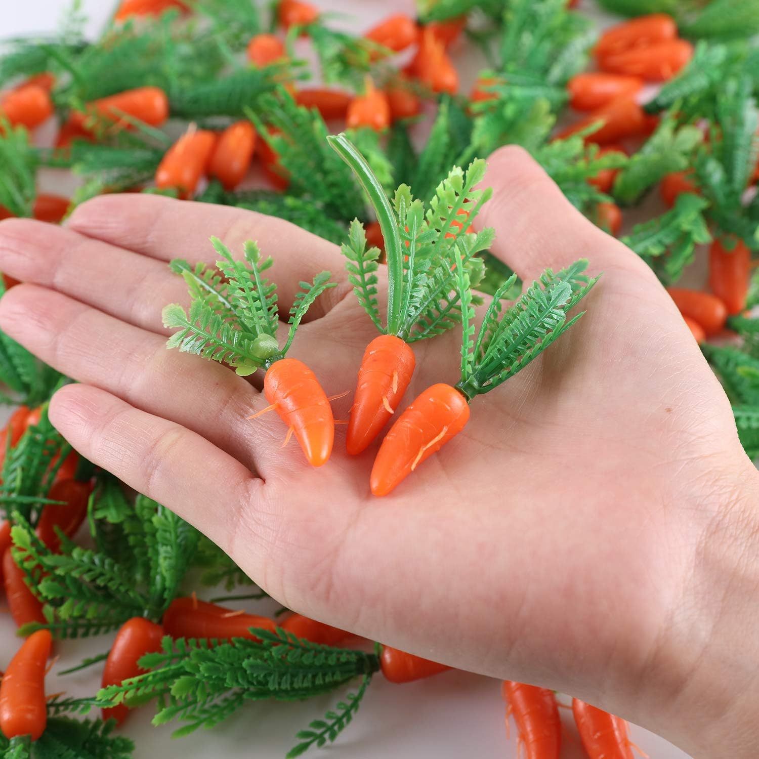 Mini Easter Carrots - 100PCS Artificial Decorations