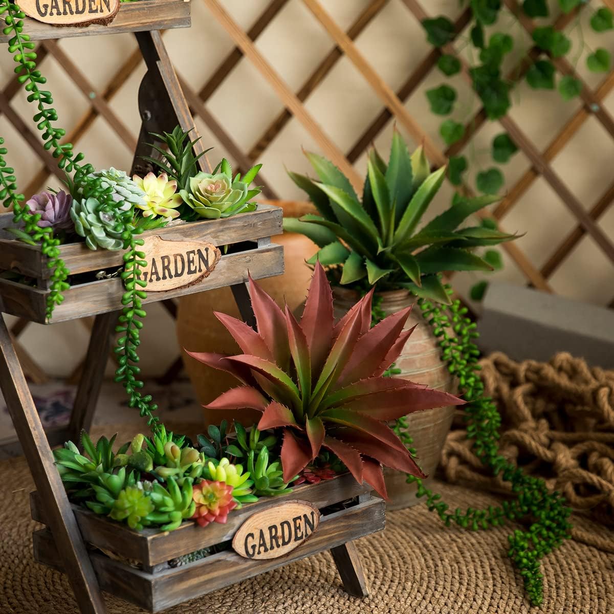 Veryhome Artificial Aloe Plant 125 Inch Decor