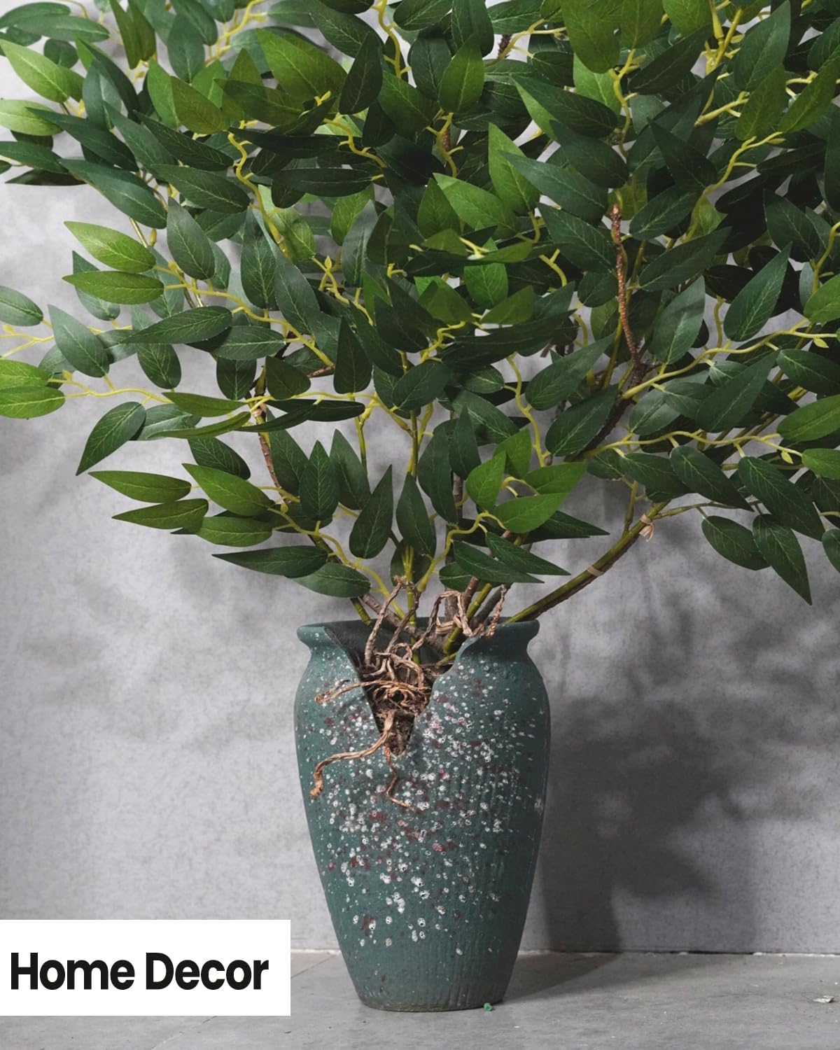 Ardemiy Artificial Greenery Centerpieces 8pcs Realistic Leaves