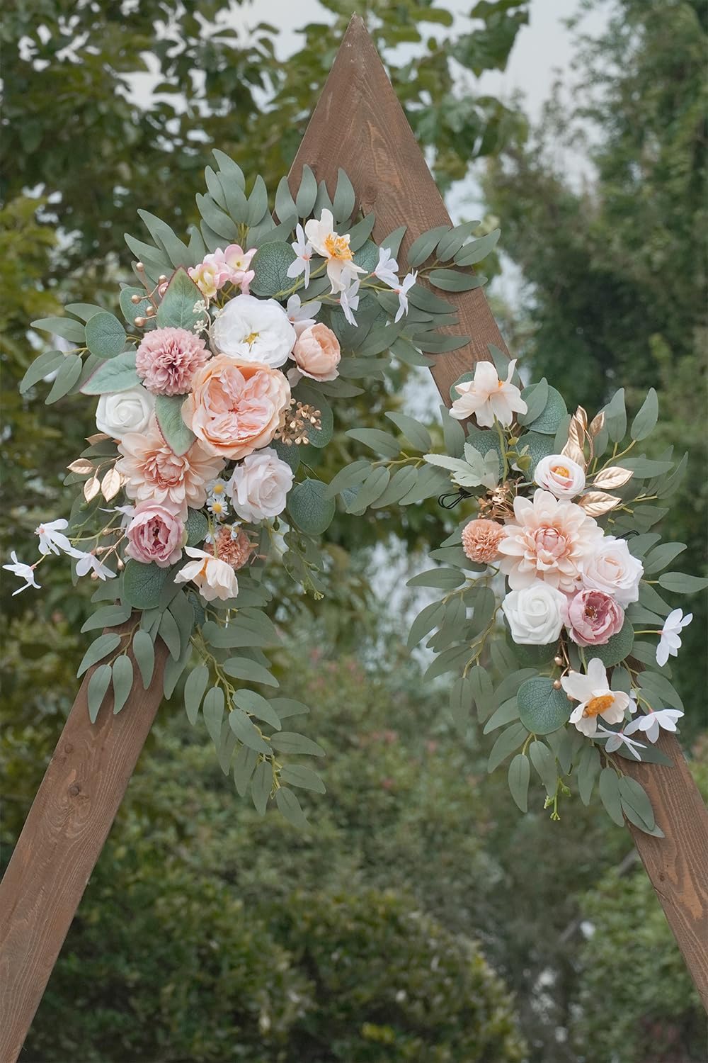 Faux Flower Swag Set of 2 for Wedding Welcome Signs 1