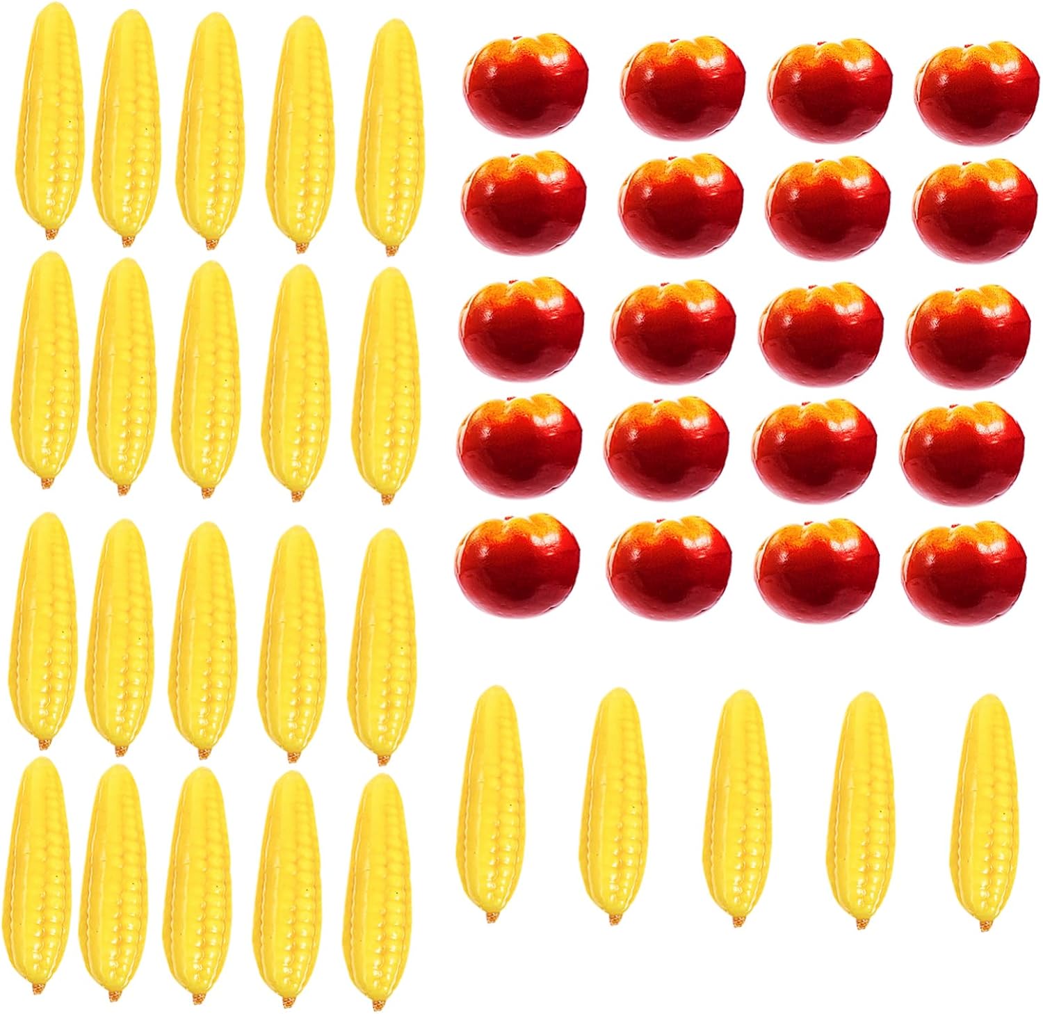 40PCS Realistic Artificial Vegetables for Home Decor