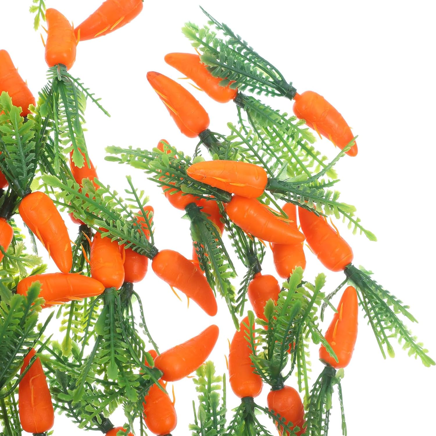Cabilock Artificial Carrot Ornaments 180pcs