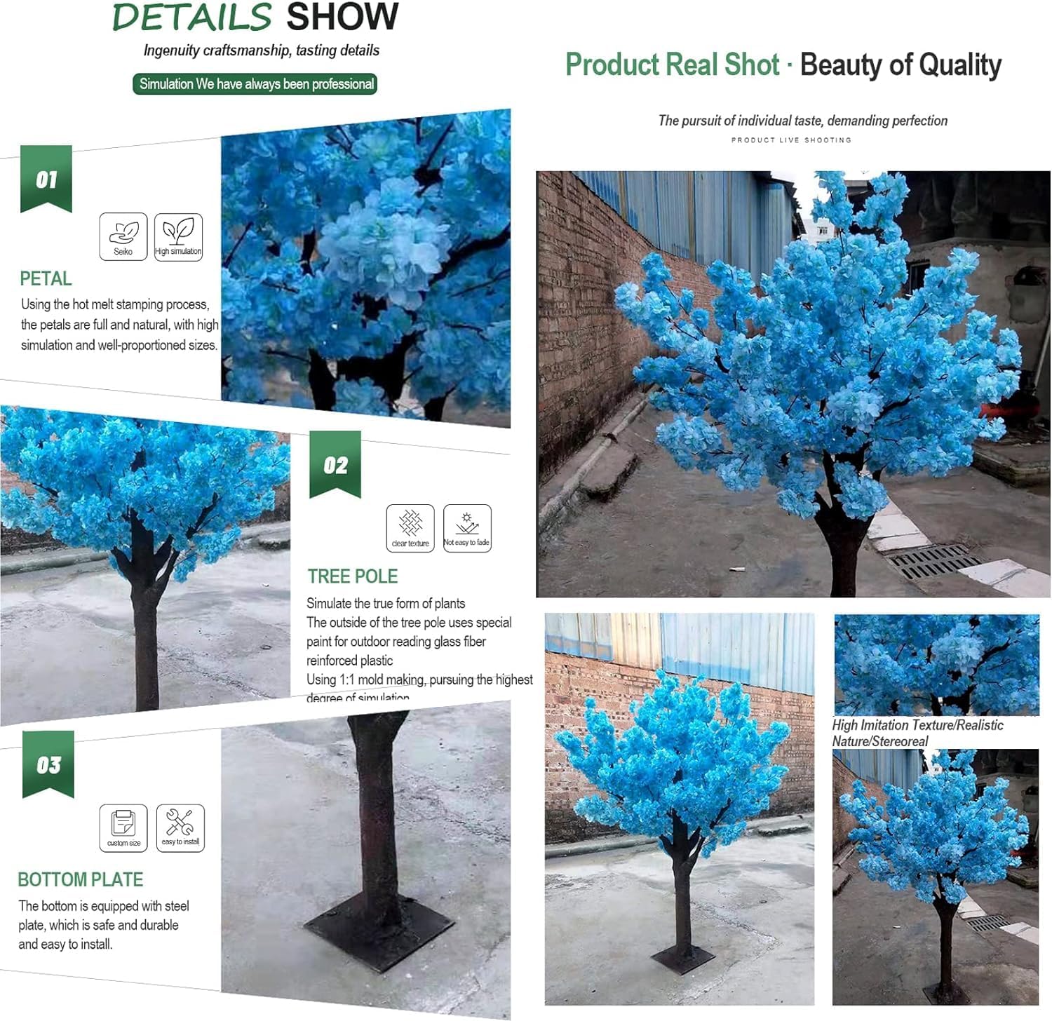 Large Artificial Japanese Cherry Blossom Tree for Wedding Events
