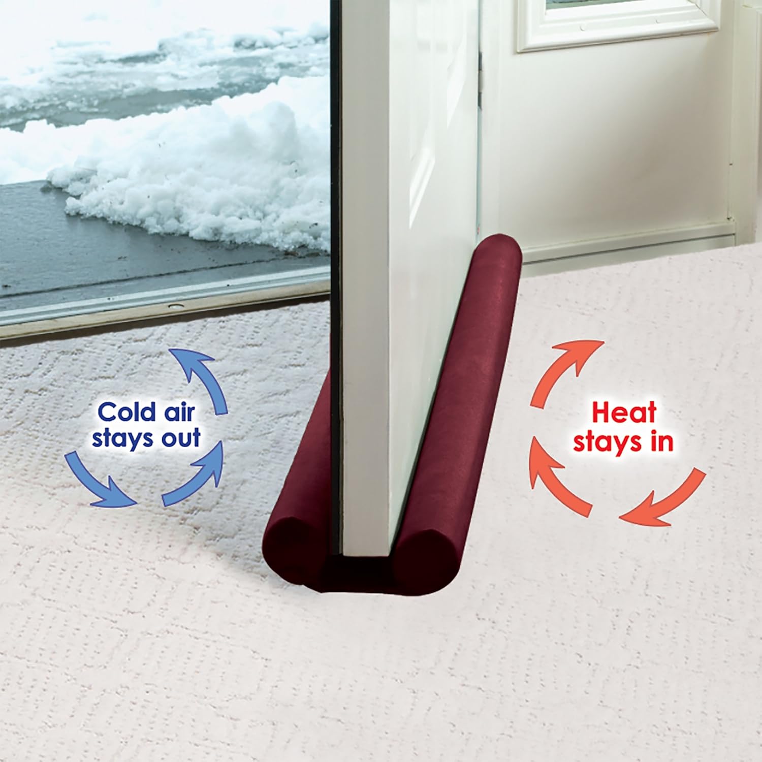 Twin Draft Guard Extreme 36 Inch Door Draft Stopper