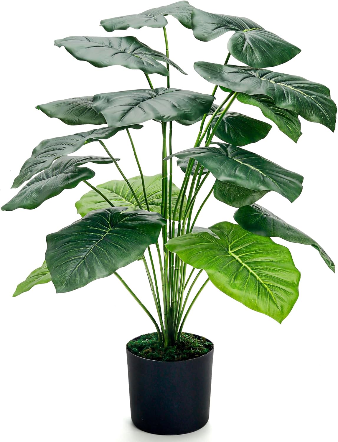 Der Rose 28 Inch Artificial Tropical Plant Indoor Decor