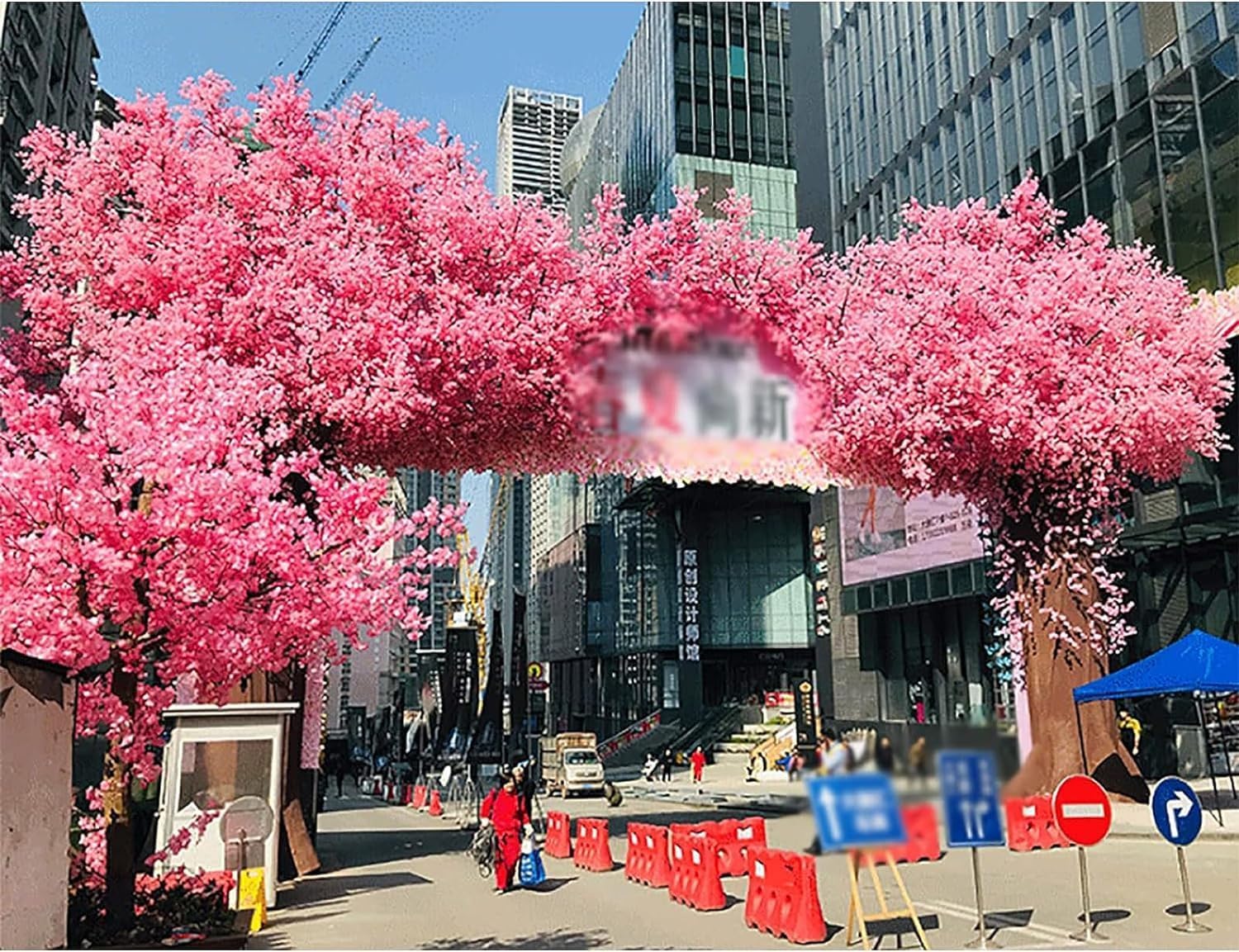 Artificial Cherry Blossom Tree 15x15M for Home Decor