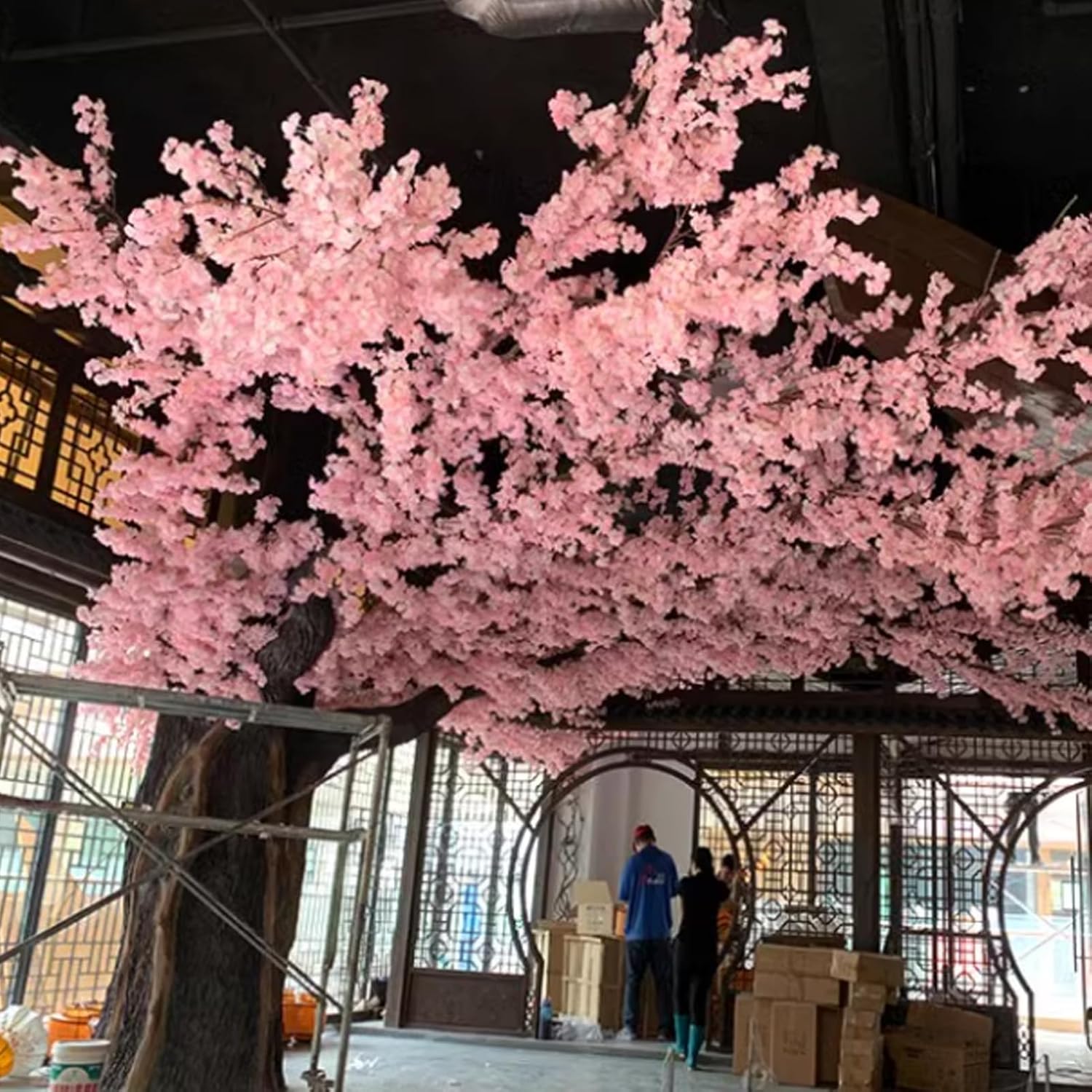 TBJEN Artificial Cherry Blossom Tree 1x06m 1
