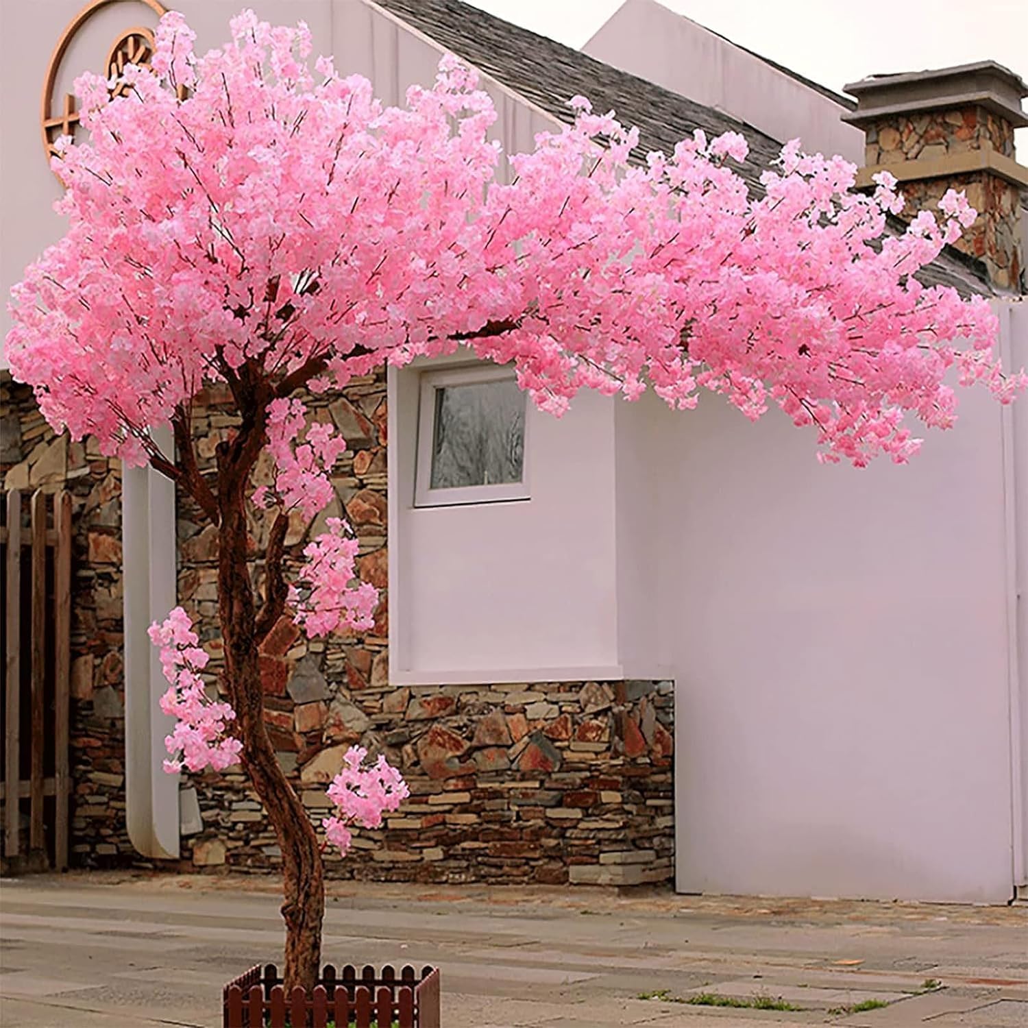 Artificial Cherry Blossom Tree 15x15M for Home Decor