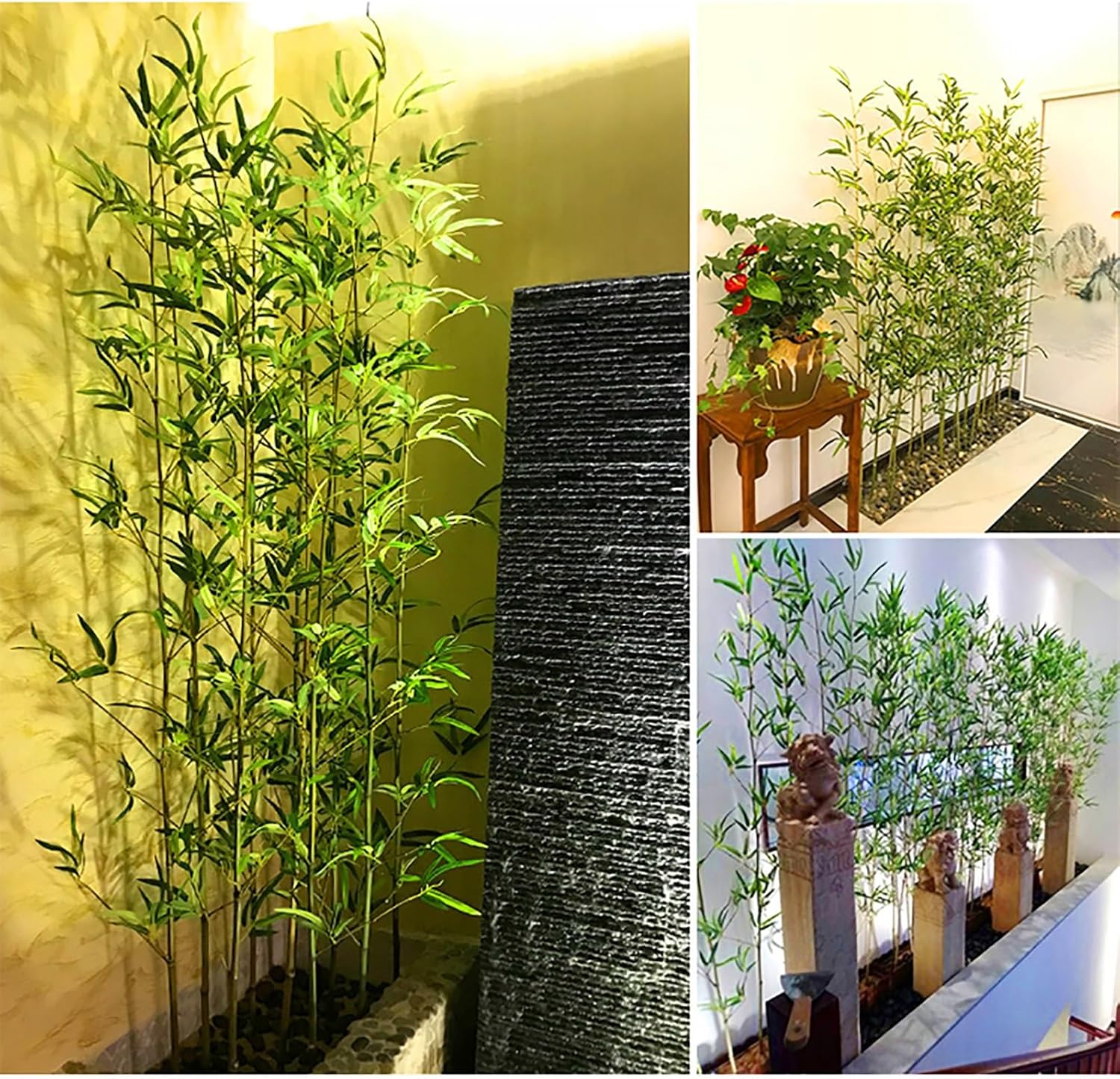Artificial Bamboo Tree for Privacy Decor Backyard Wedding Balcony