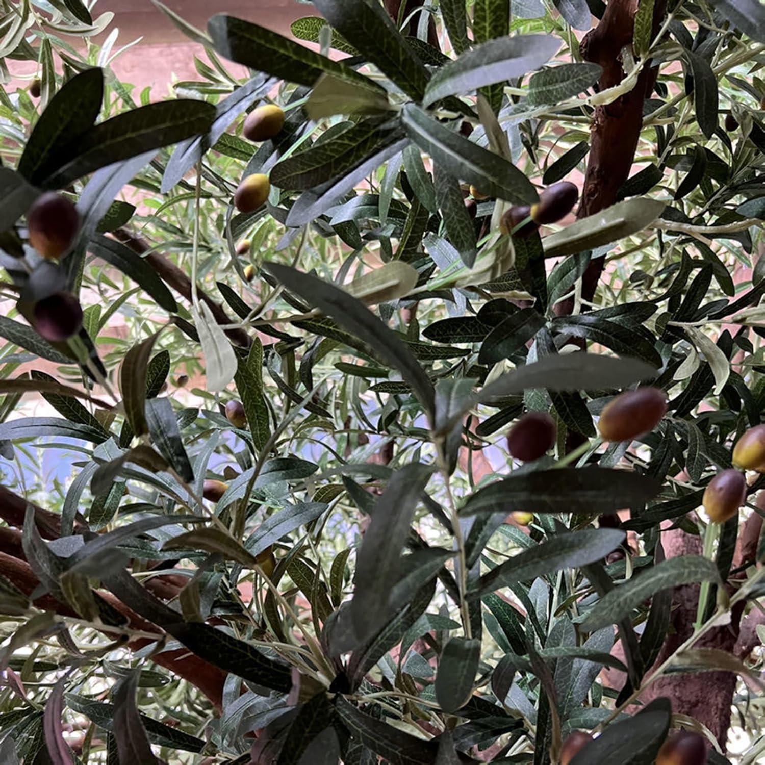 Tall Olive Tree Artificial Plant 350cm Realistic Texture