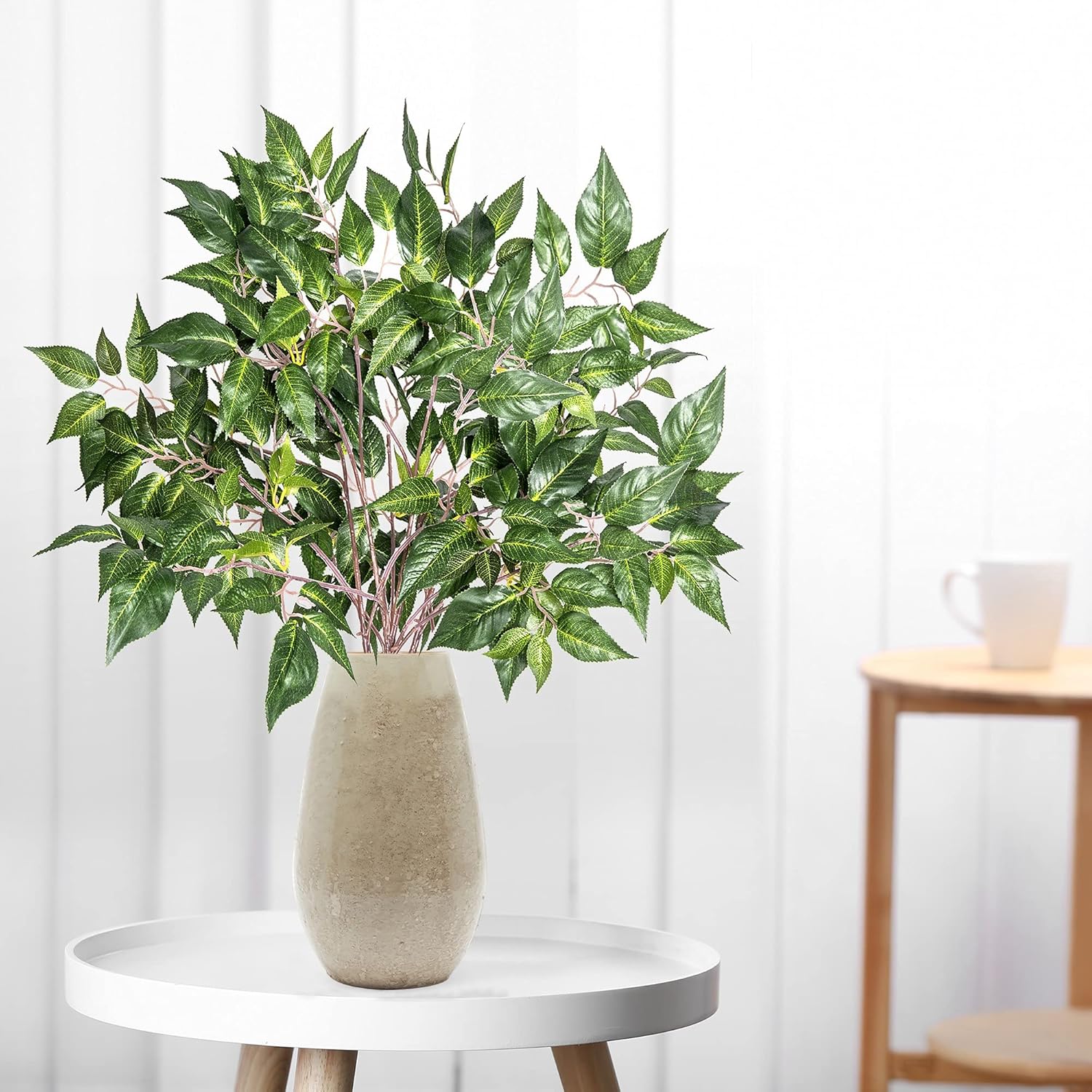 Grand Verde Ficus Tree Branches Artificial Greenery 4pcs