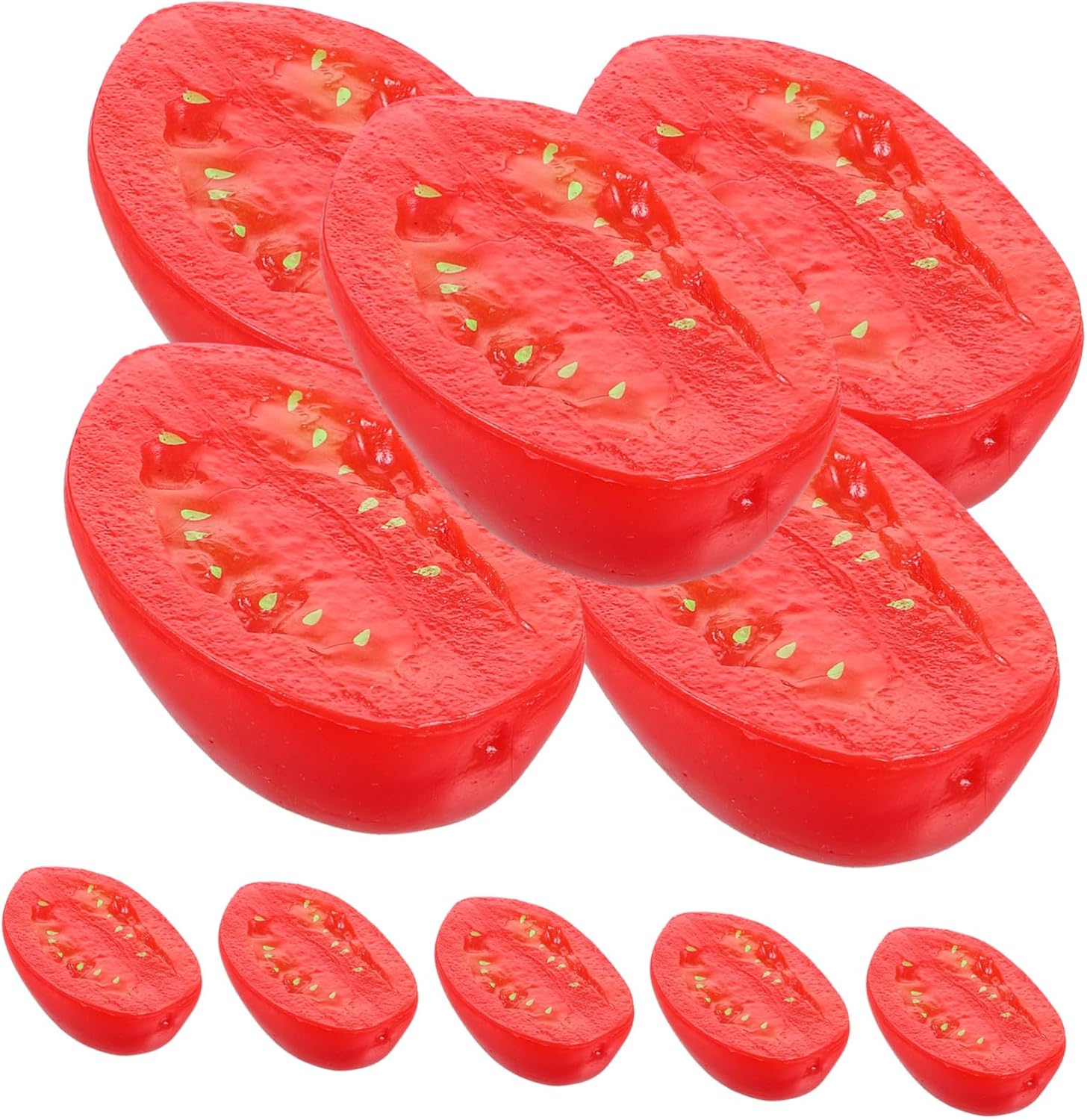 PRETYZOOM 10pcs Realistic Cherry Tomato Decor Models