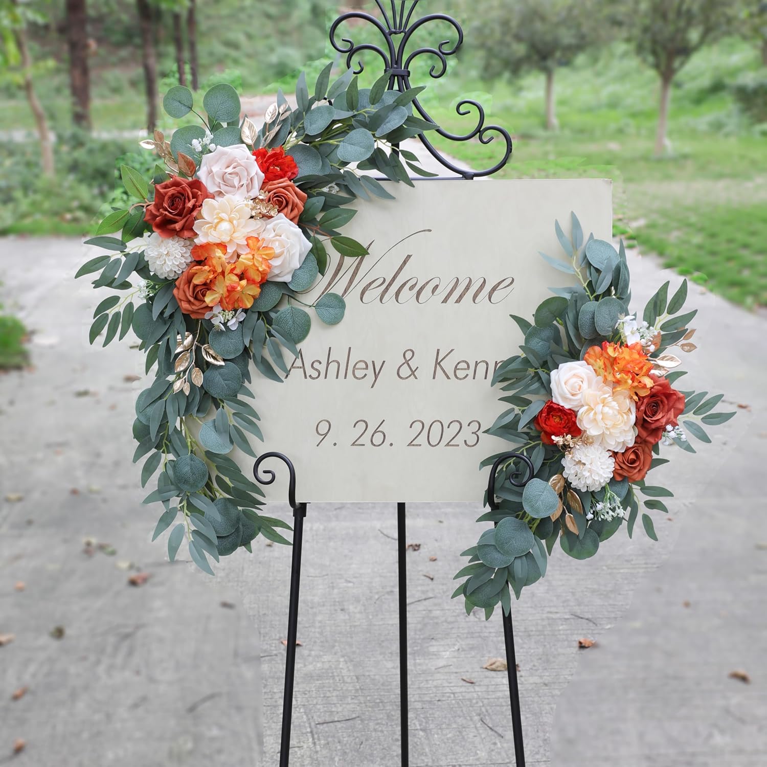 Ponatia Wedding Arch Flowers Pack of 2