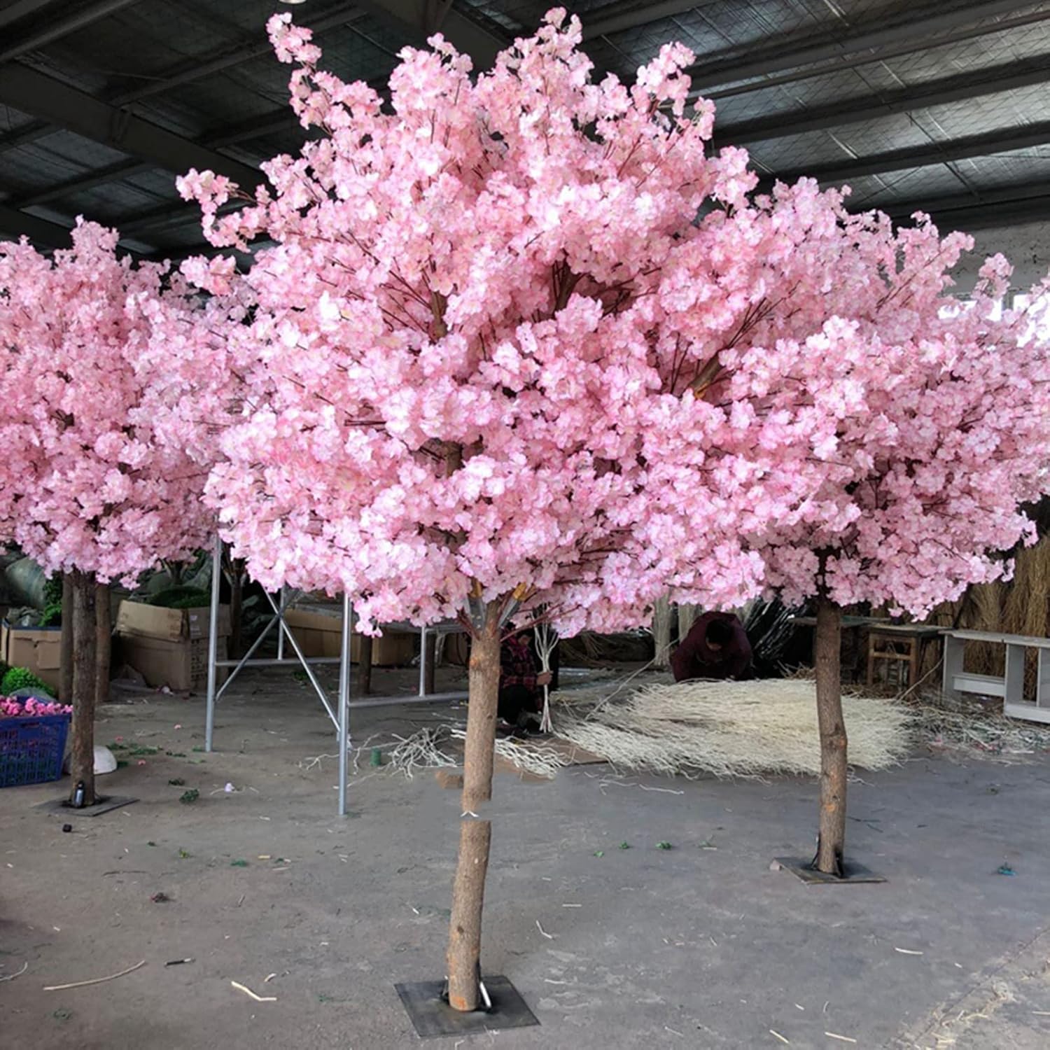 Artificial Cherry Blossom Tree Silk Garland Wedding Party Decor