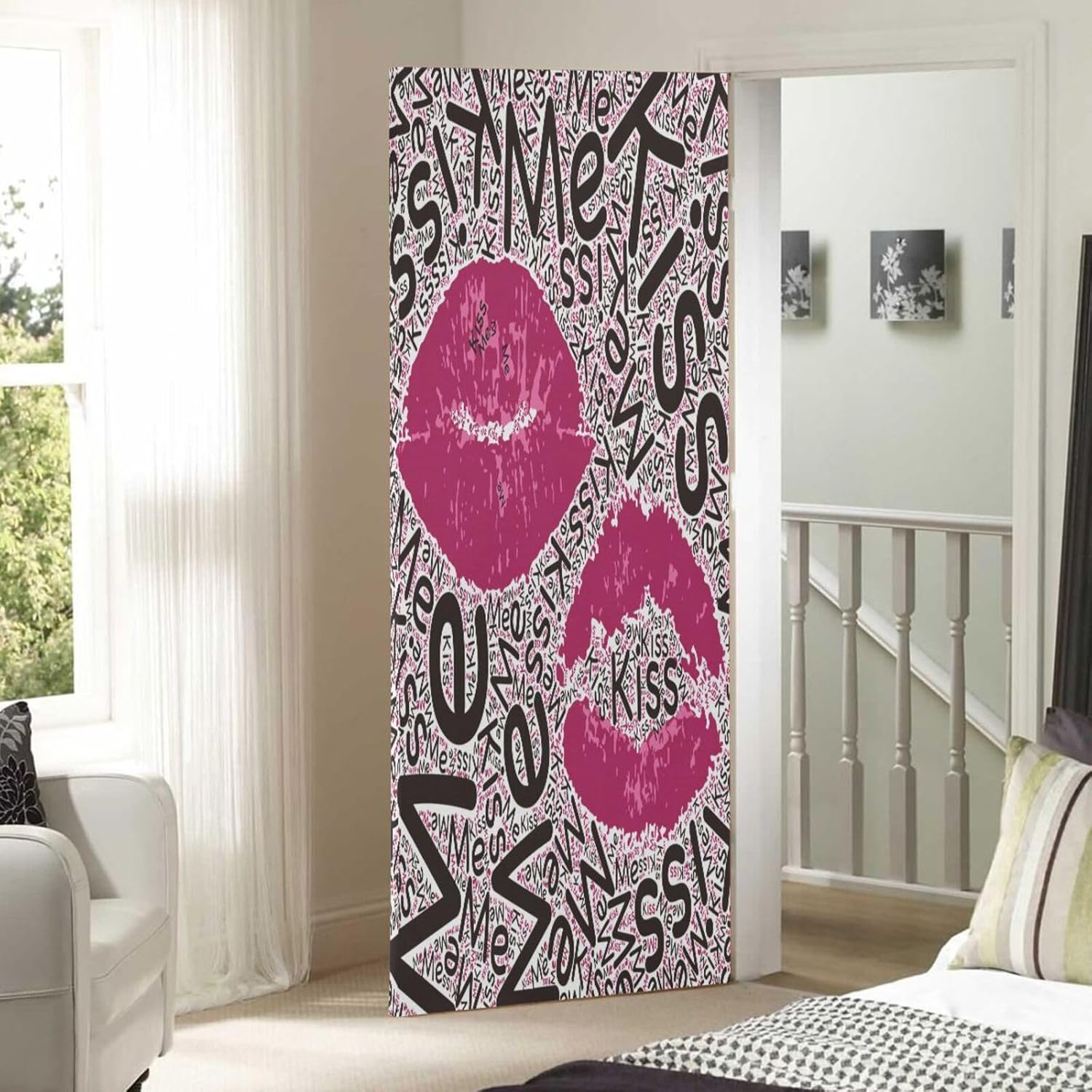 Susiyo Halloween Door Cover with Stretch Fabric