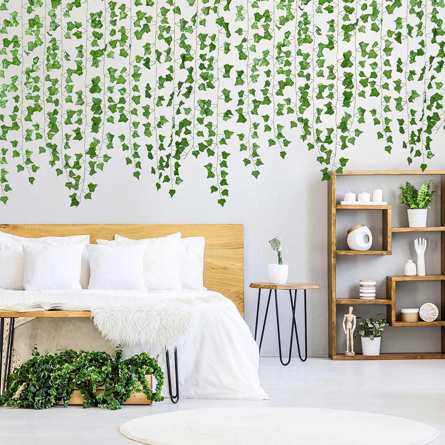 DearHouse 24 Pack Artificial Ivy Garland Plants