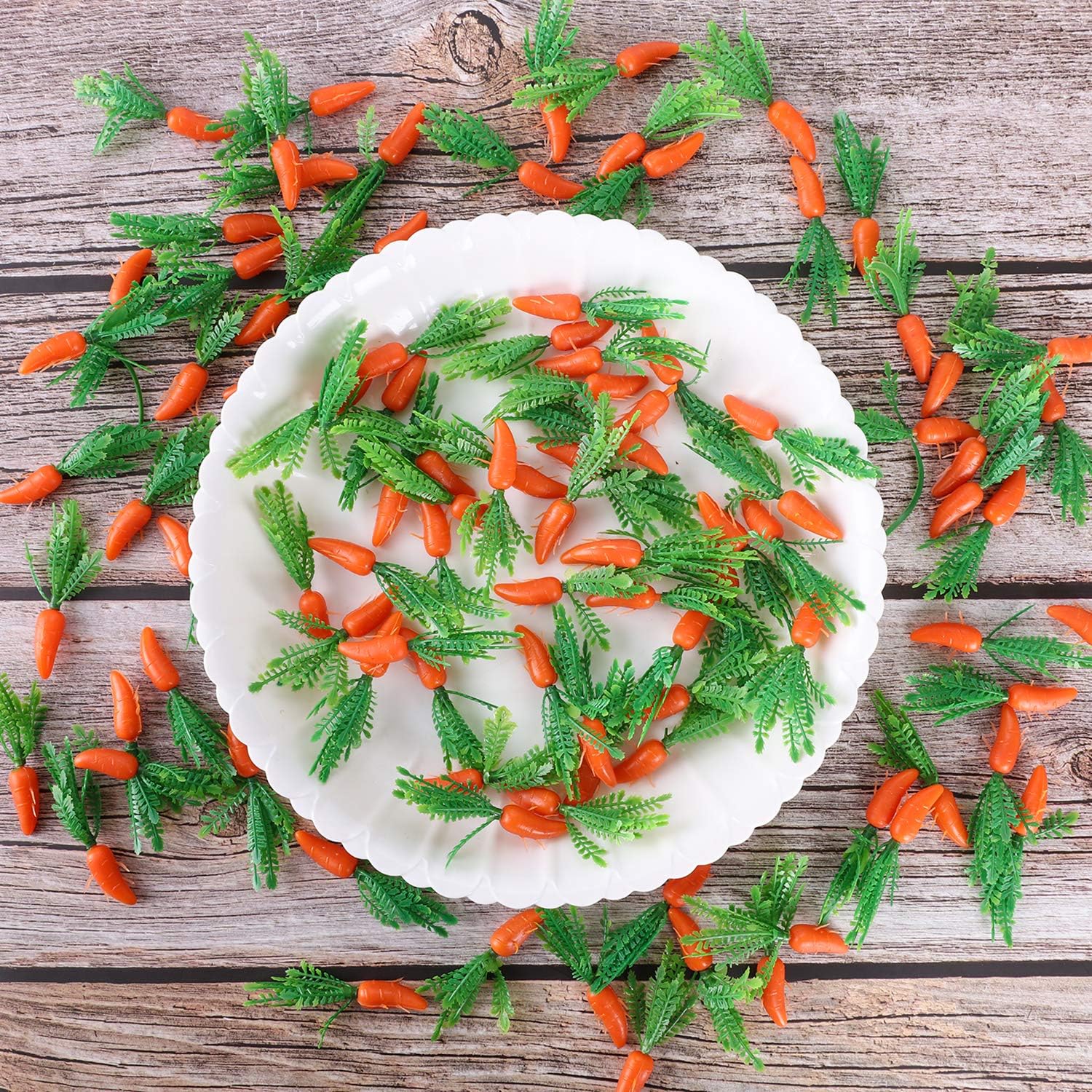 Mini Easter Carrots - 100PCS Artificial Decorations